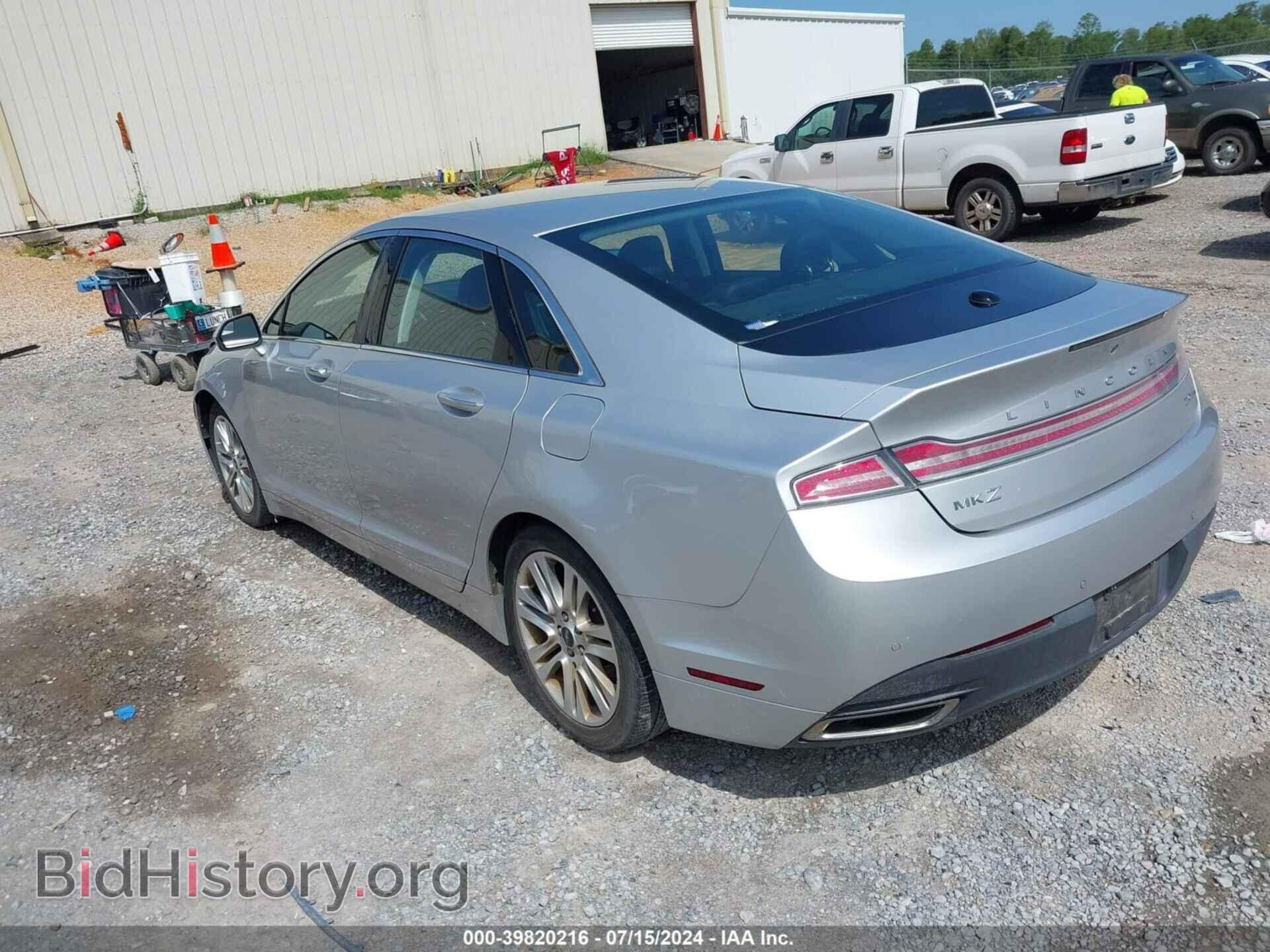 2016 LINCOLN MKZ - VIN: 3LN6L2G97GR612283 - Фото 3