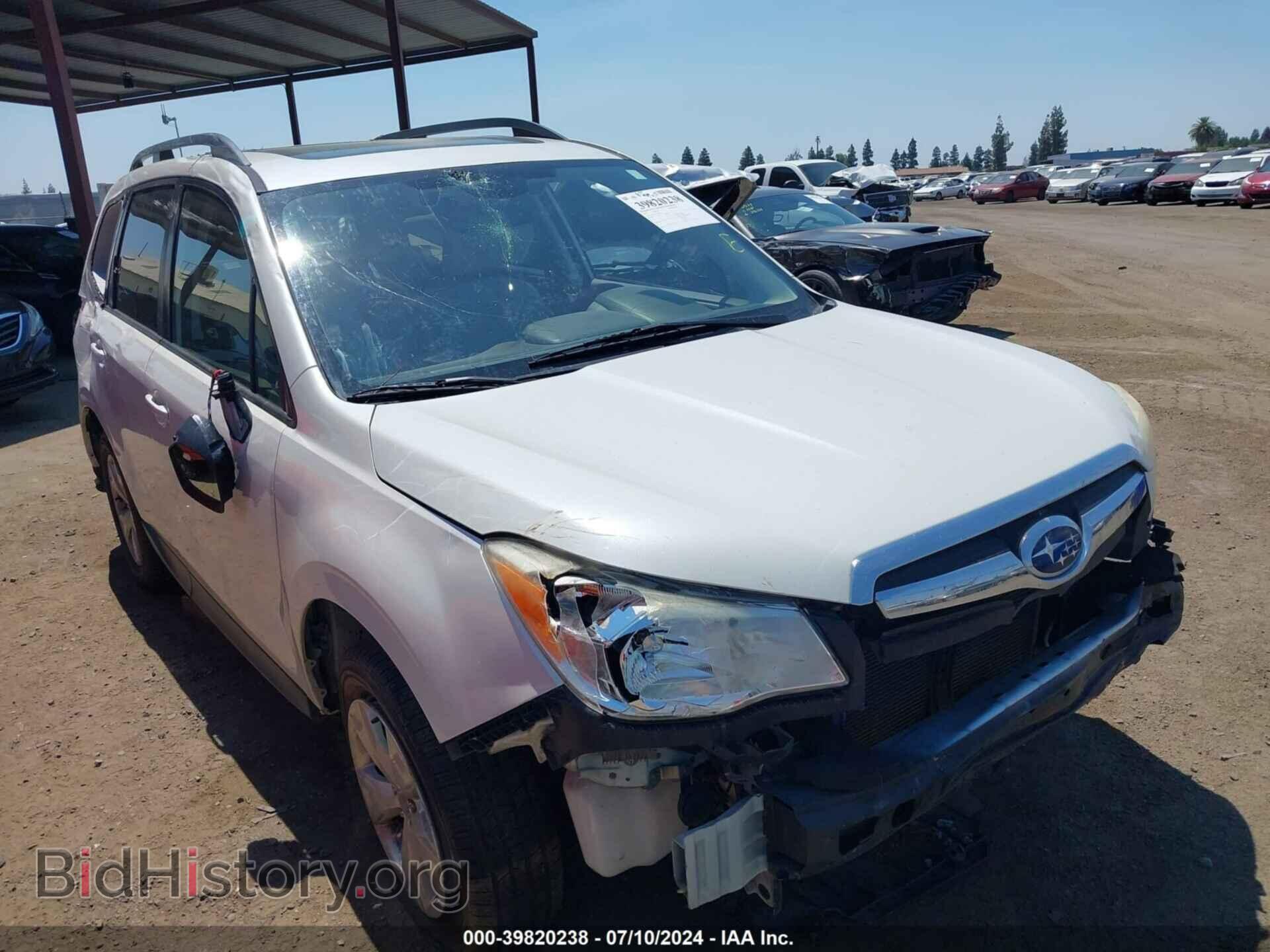 Photo JF2SJAFC2FH474931 - SUBARU FORESTER 2015