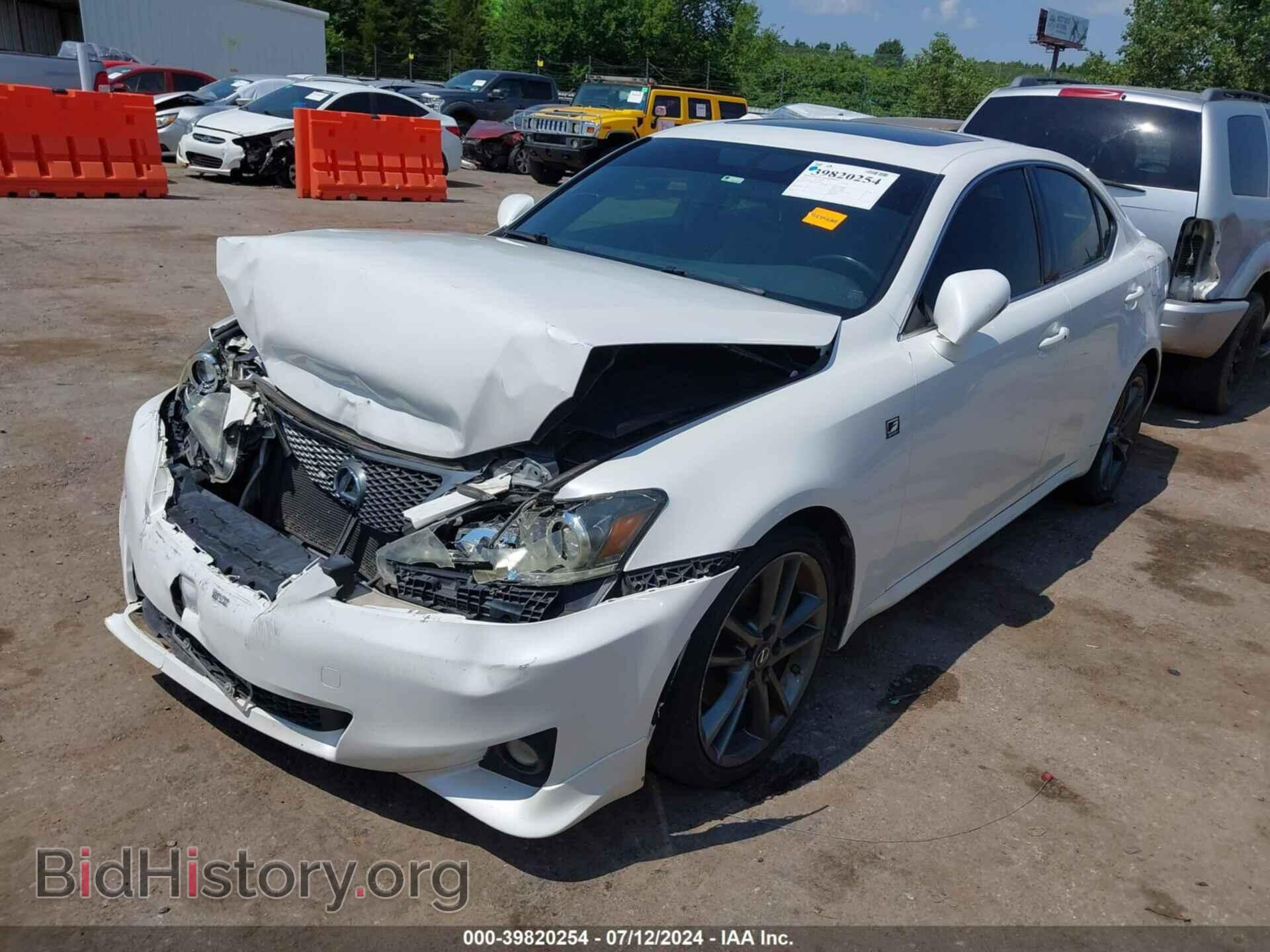 2011 LEXUS IS 250 - VIN: JTHBF5C22B5156093 - Фото 2