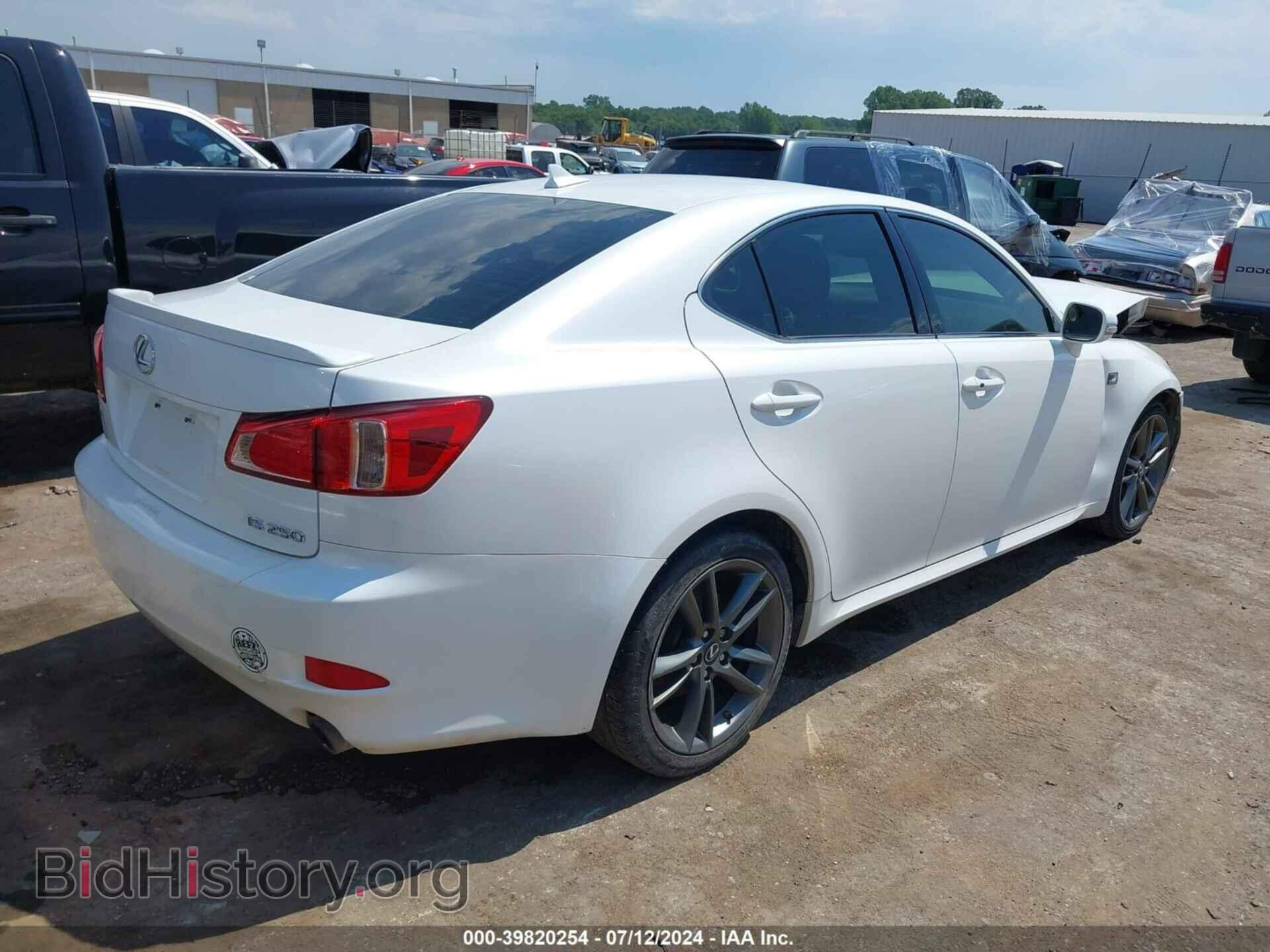 2011 LEXUS IS 250 - VIN: JTHBF5C22B5156093 - Фото 4
