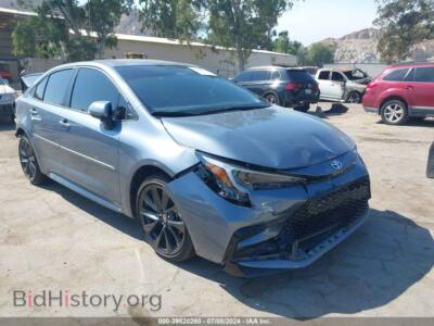 2024 Toyota COROLLA Hybrid SE, серый — VIN JTDBCMFE7R3031218, IAAI
