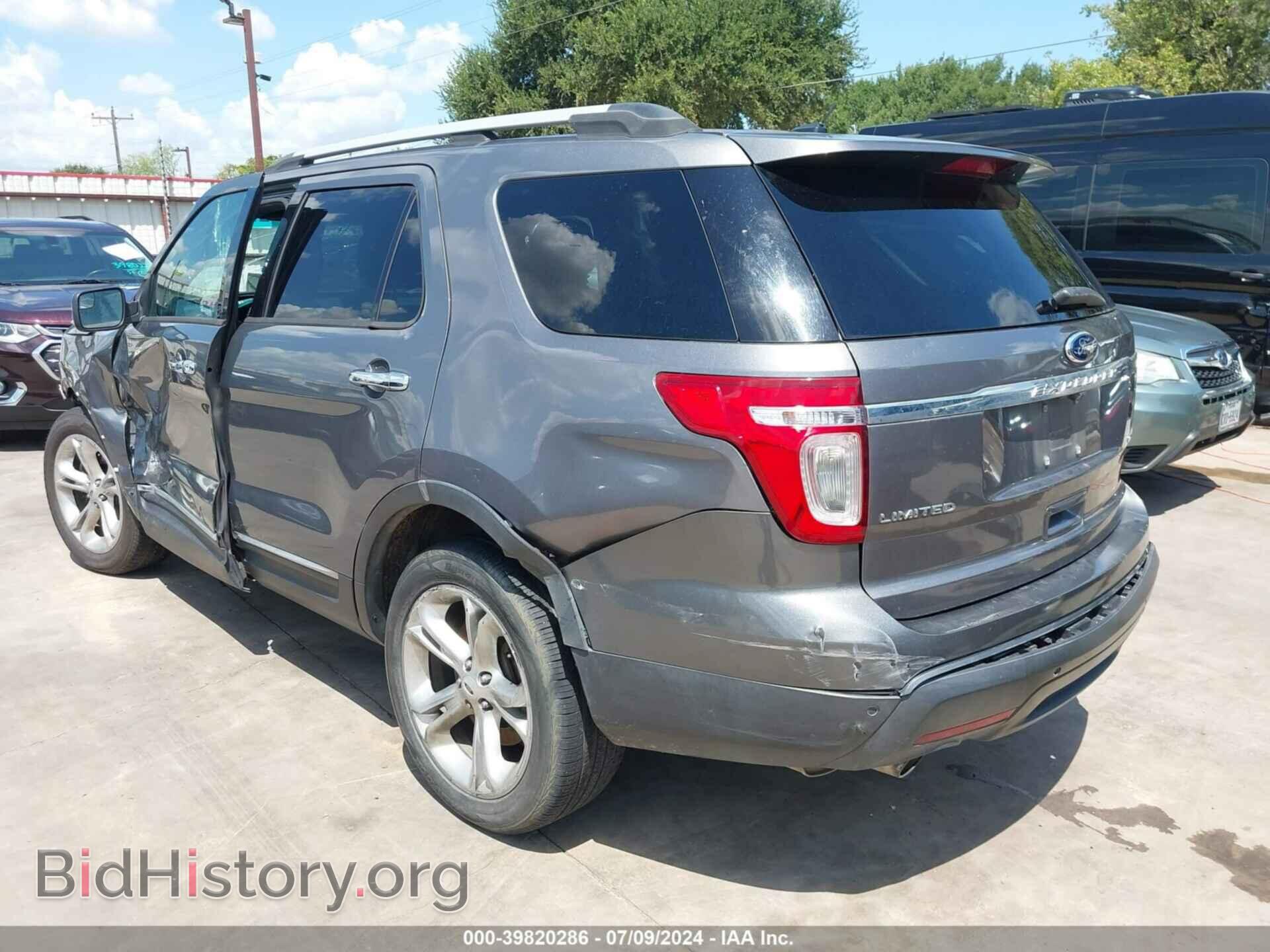 2014 FORD EXPLORER - VIN: 1FM5K7F82EGB64012 - Photo 3