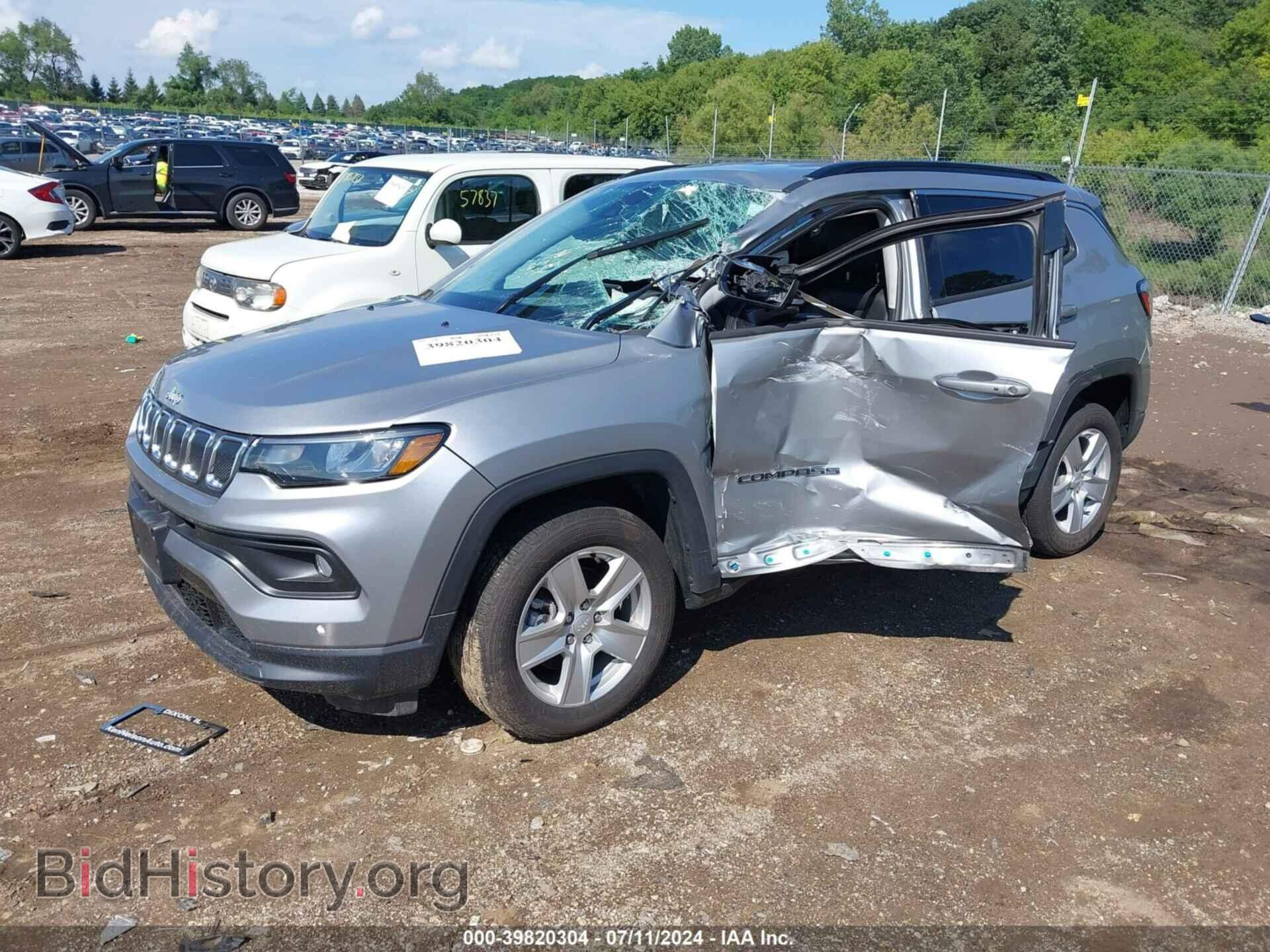 2022 JEEP COMPASS - VIN: 3C4NJDBB0NT210360 - Фото 2