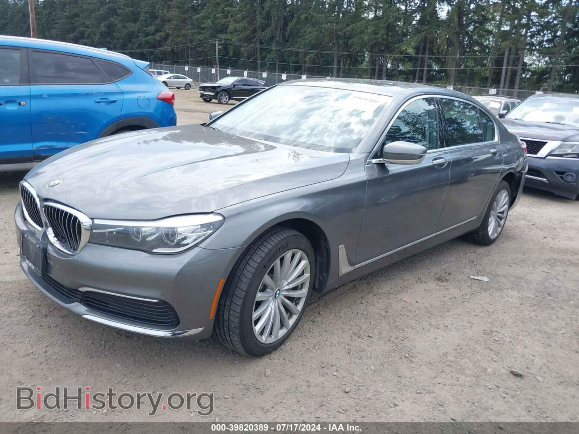 2019 BMW 740I - VIN: WBA7E2C55KB454543 - Фото 2