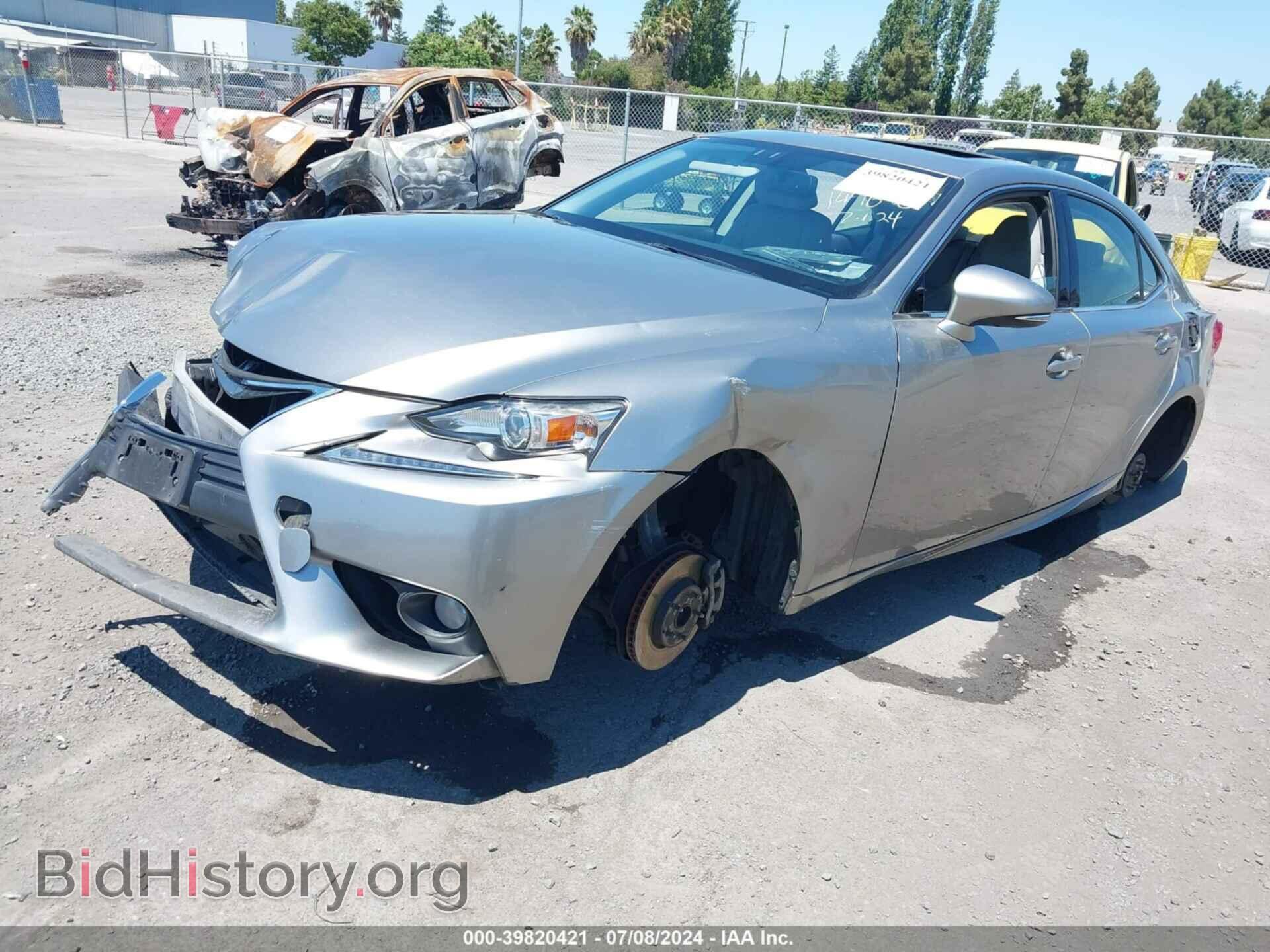 2014 LEXUS IS 250 - VIN: JTHBF1D20E5021626 - Фото 2