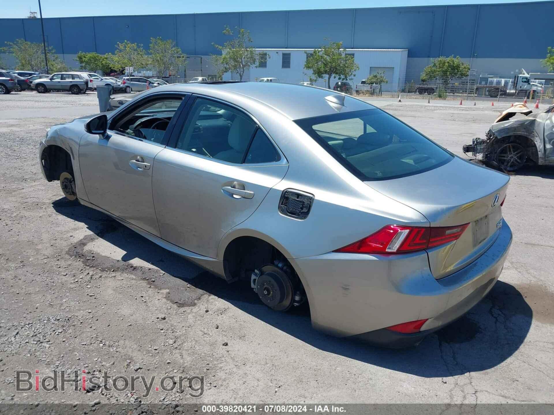 2014 LEXUS IS 250 - VIN: JTHBF1D20E5021626 - Фото 3