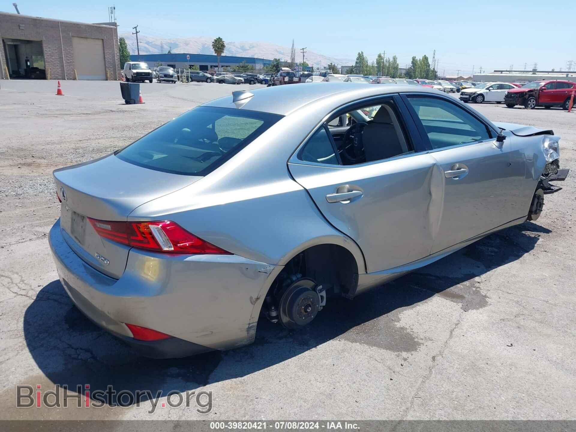 2014 LEXUS IS 250 - VIN: JTHBF1D20E5021626 - Фото 4