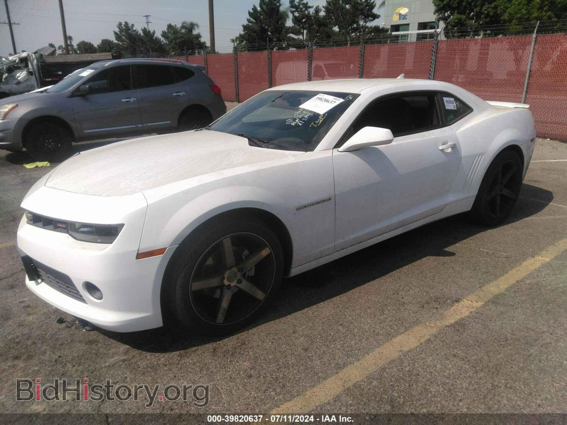 2015 CHEVROLET CAMARO - VIN: 2G1FD1E33F9159576 - Фото 2