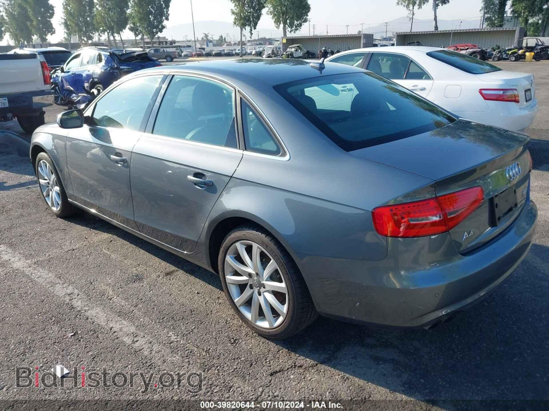 2013 AUDI A4 - VIN: WAUEFAFL5DN043640 - Фото 3