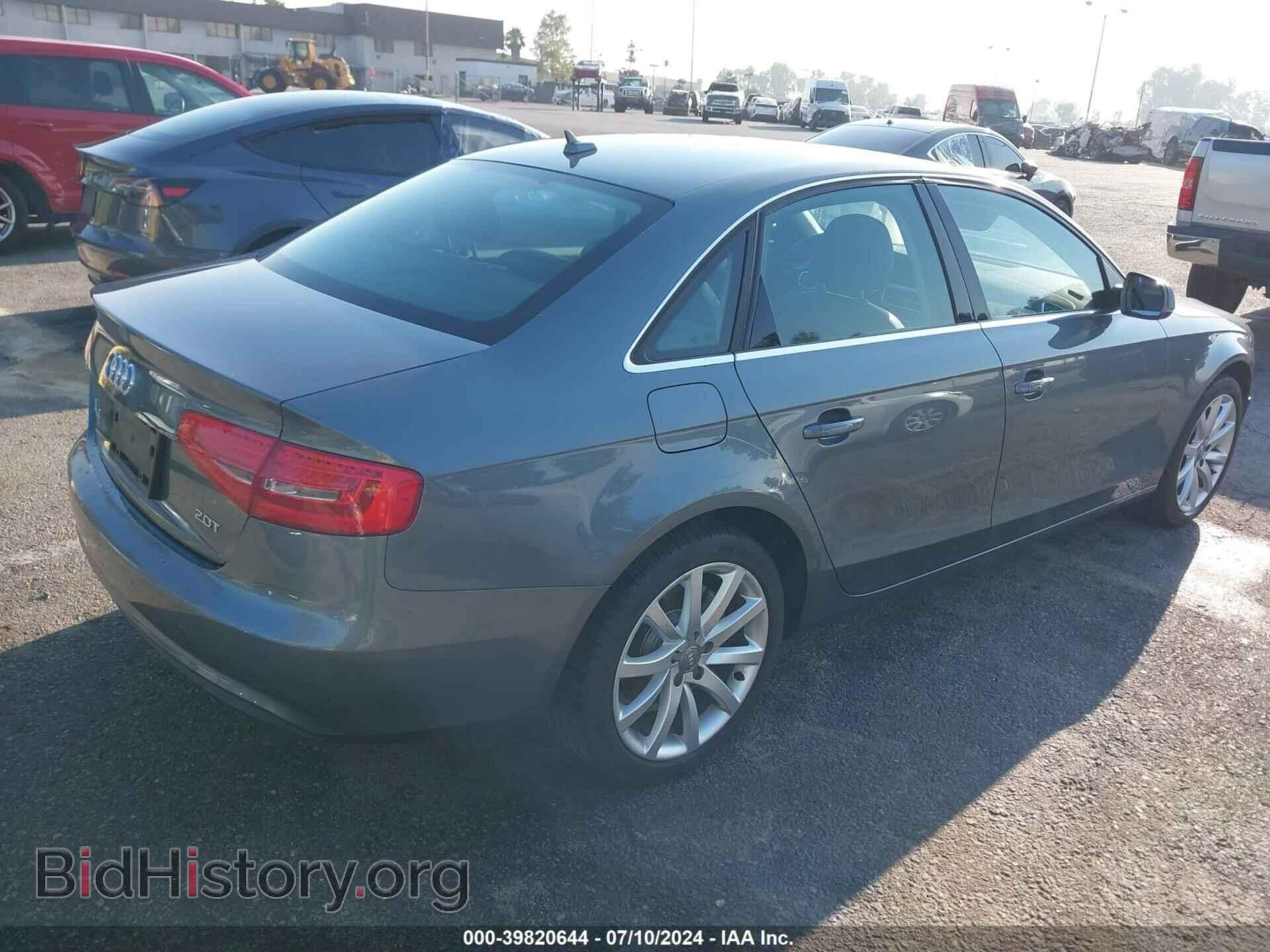 2013 AUDI A4 - VIN: WAUEFAFL5DN043640 - Фото 4