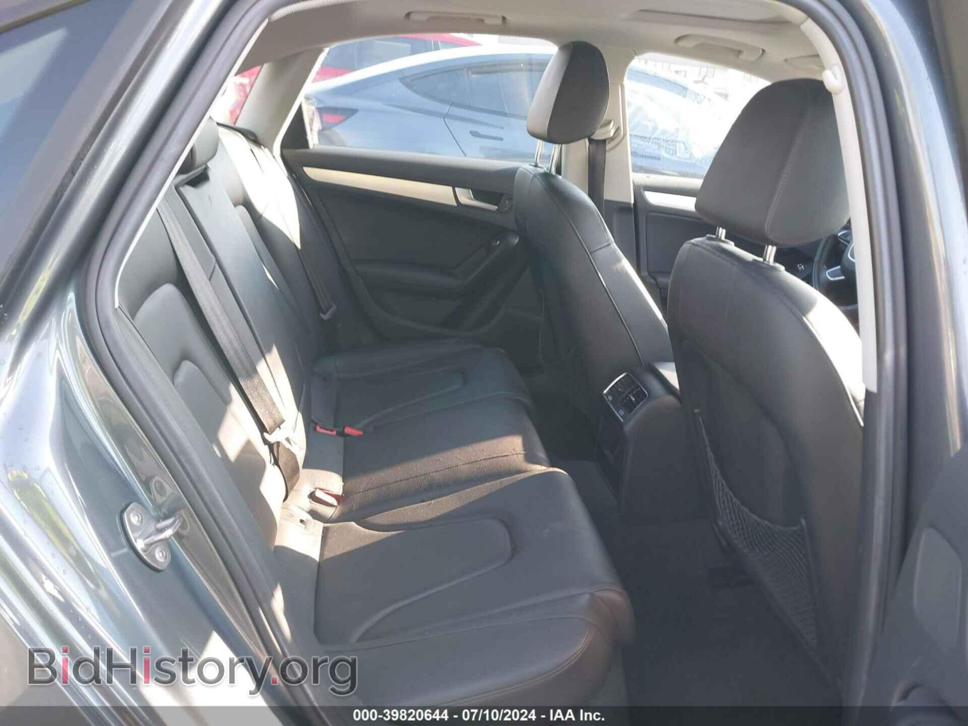 2013 AUDI A4 - VIN: WAUEFAFL5DN043640 - Фото 8