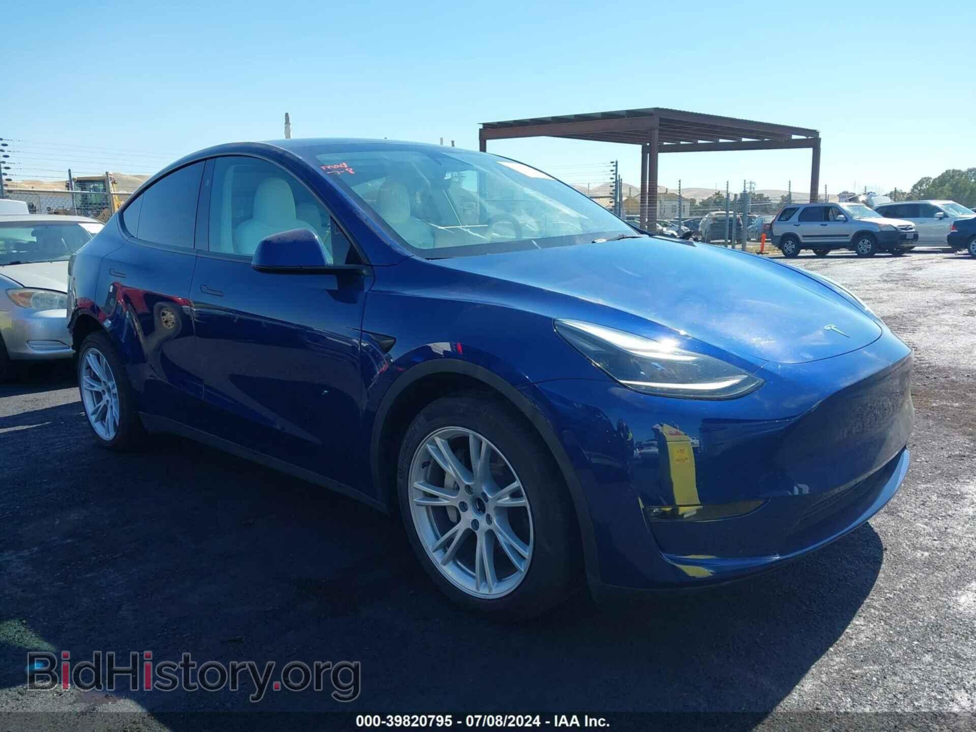 Фотография 7SAYGDEE2PF832822 - TESLA MODEL Y 2023