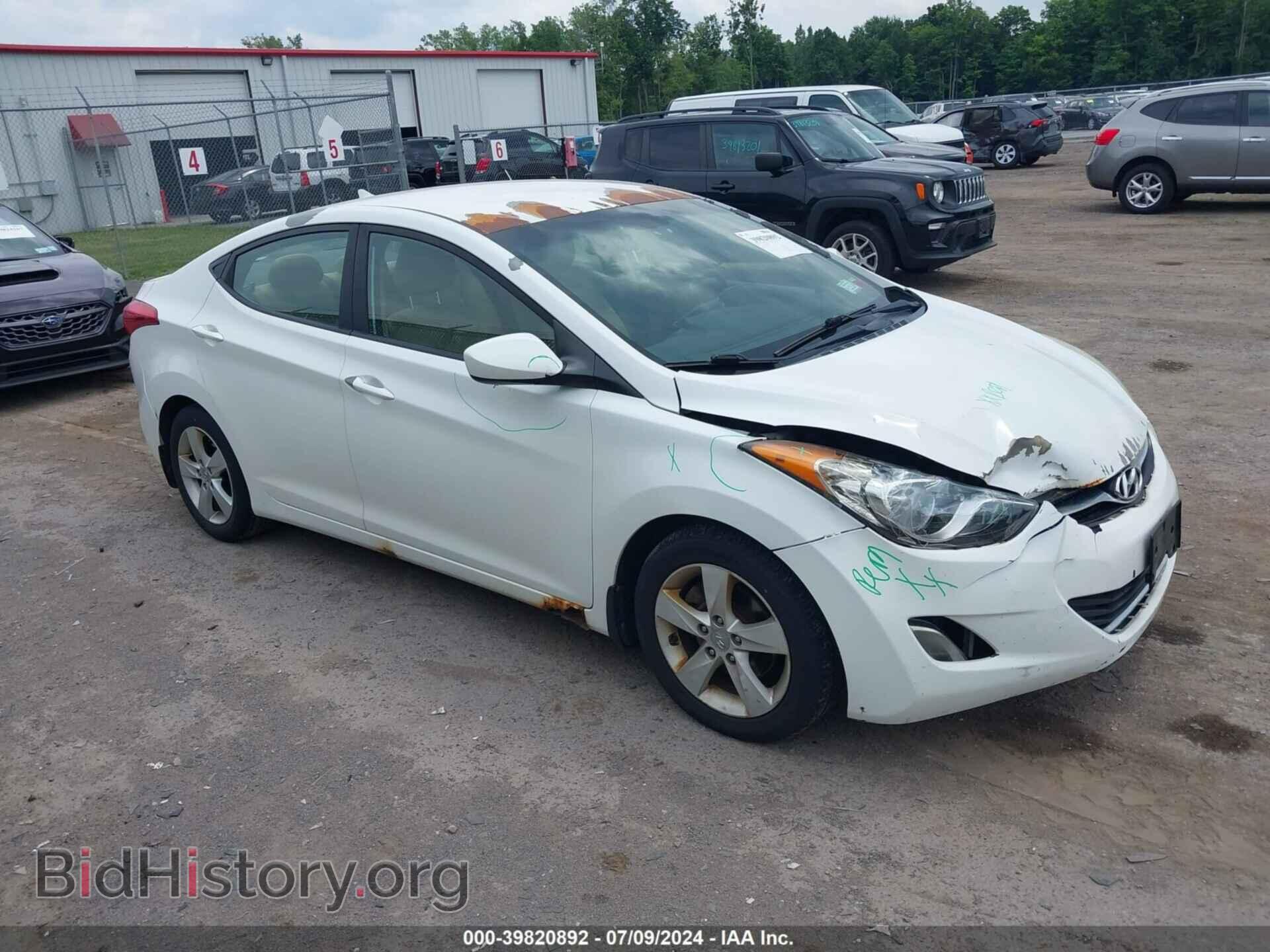 Фотография 5NPDH4AE4CH093074 - HYUNDAI ELANTRA 2012