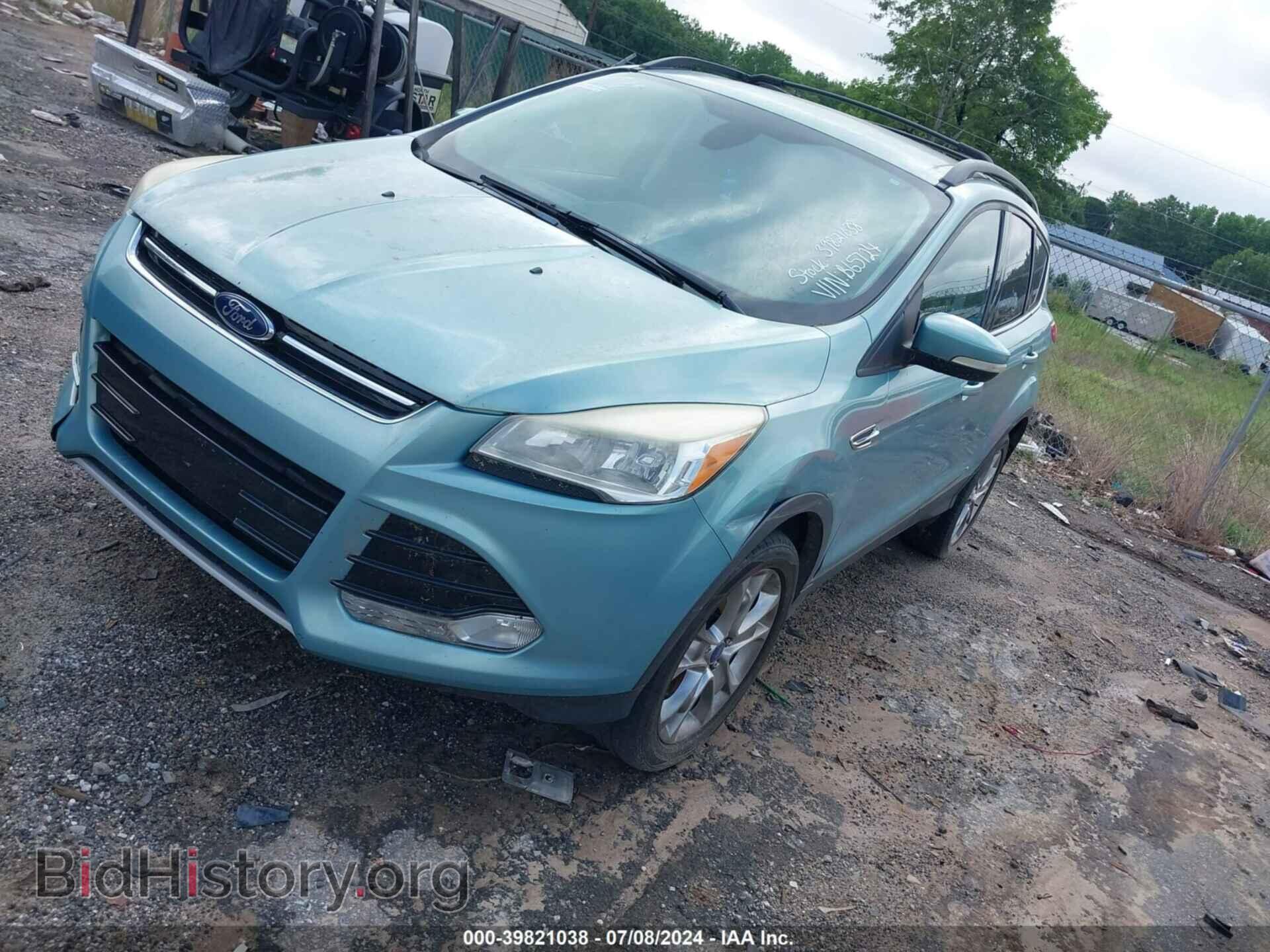 2013 FORD ESCAPE - VIN: 1FMCU9HX7DUB65724 - Фото 2