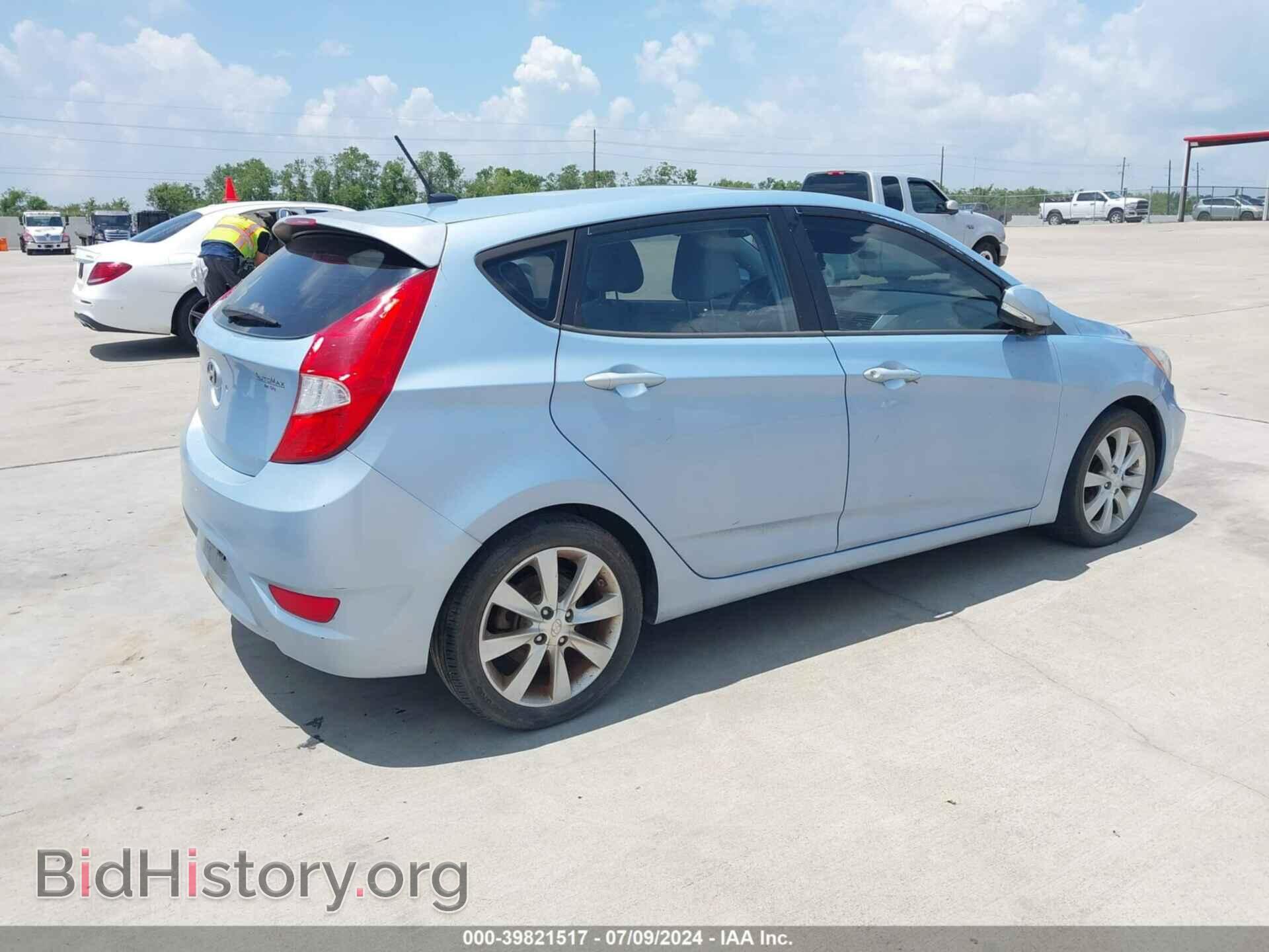 2013 HYUNDAI ACCENT - VIN: KMHCU5AE5DU120136 - Фото 4
