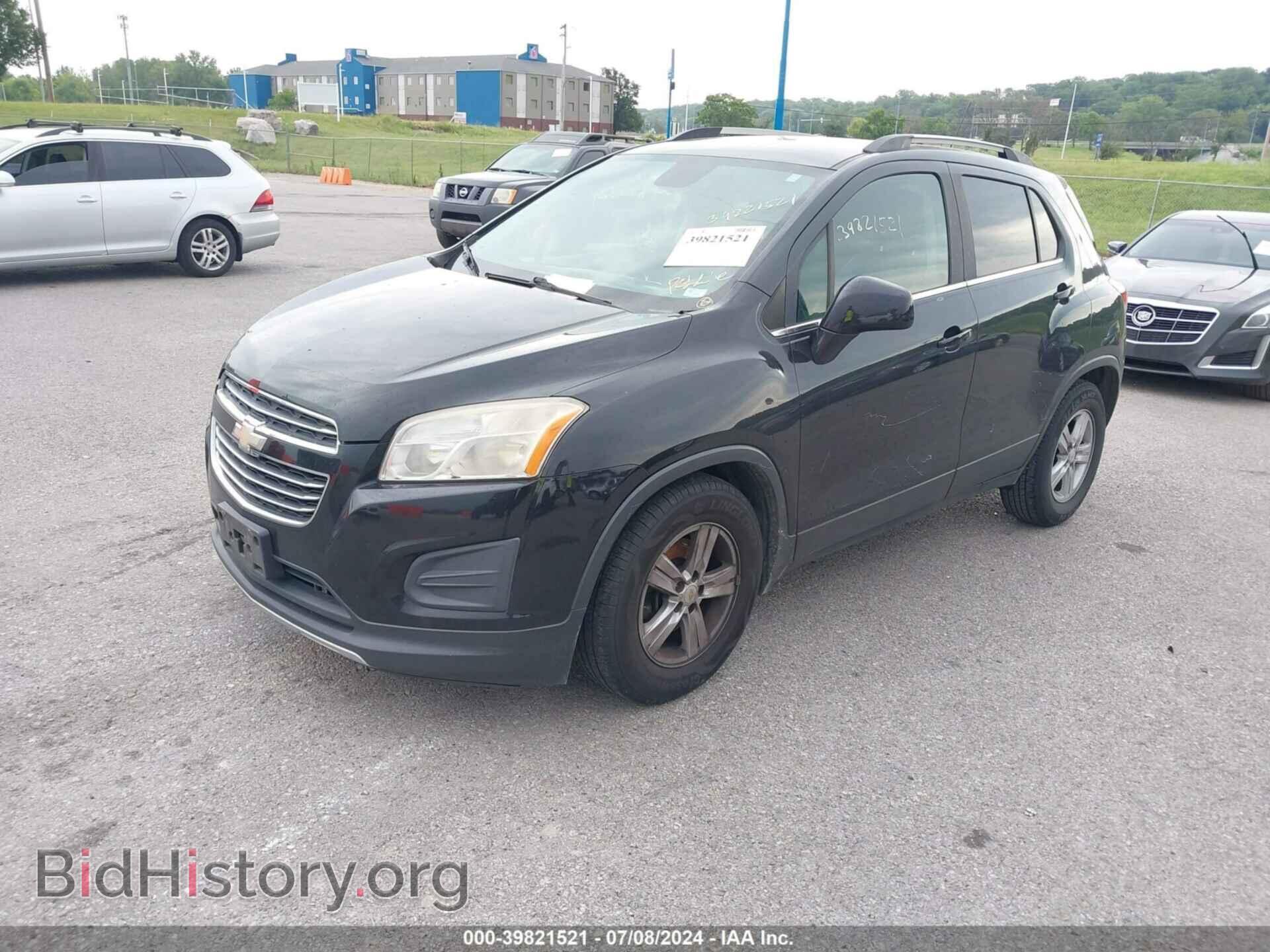 2015 CHEVROLET TRAX - VIN: KL7CJLSB4FB056334 - Фото 2