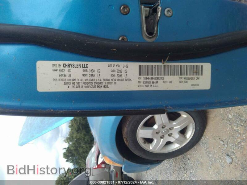 2008 Dodge CALIBER (VIN 1B3HB48B48D692215) — photo 9 of 12