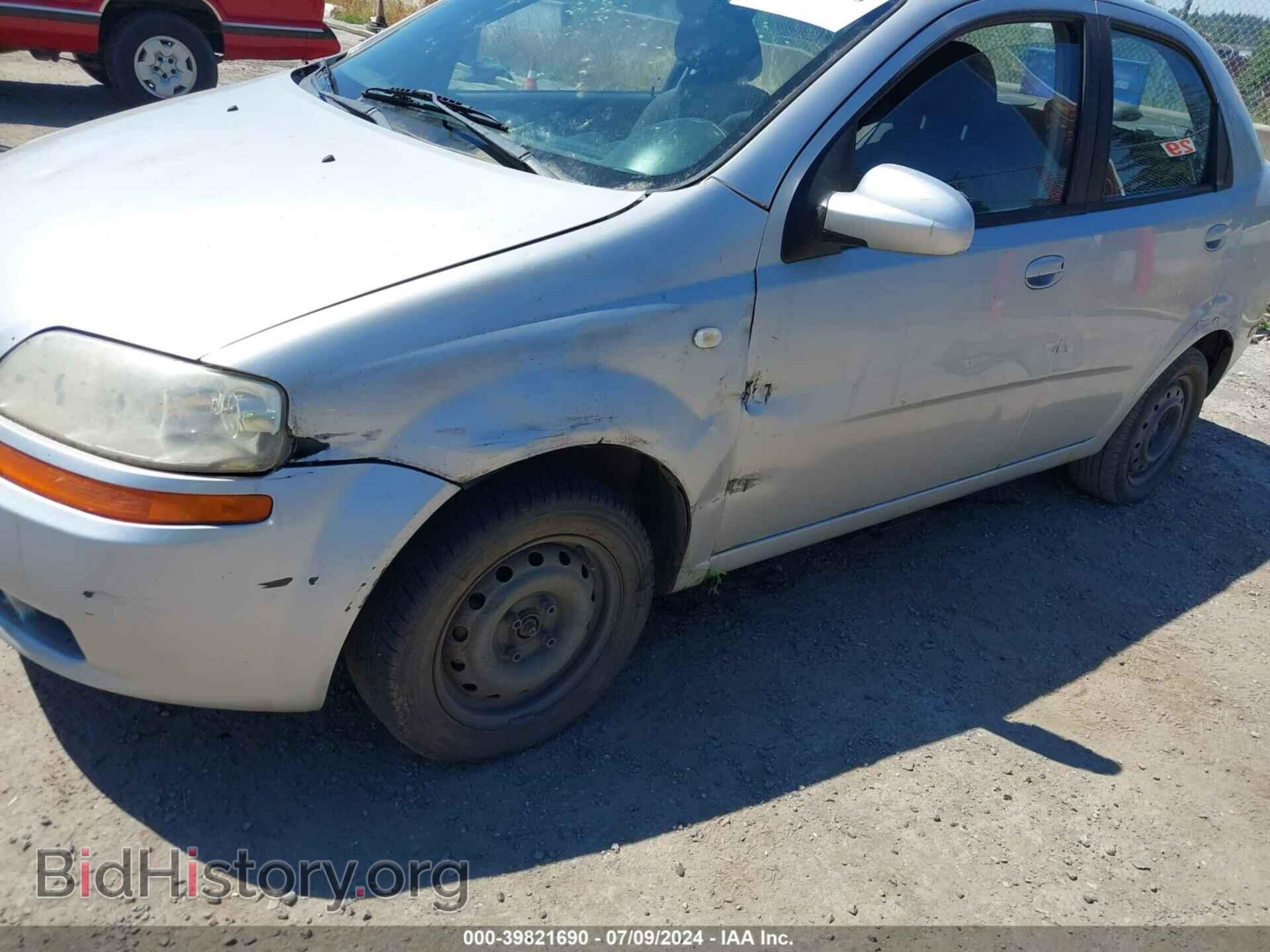 2006 CHEVROLET AVEO - VIN: KL1TD56626B558933 - Фото 6