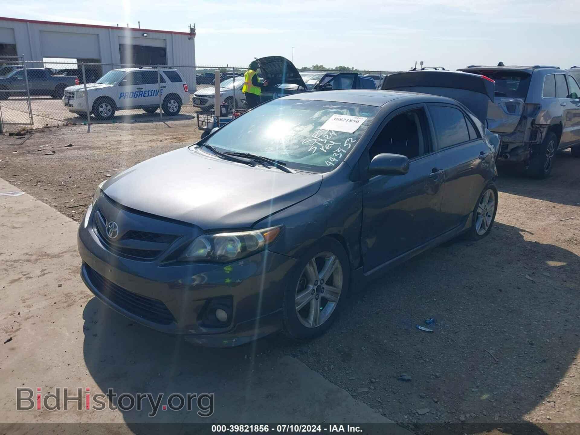 2013 TOYOTA COROLLA - VIN: 5YFBU4EE5DP169242 - Фото 2