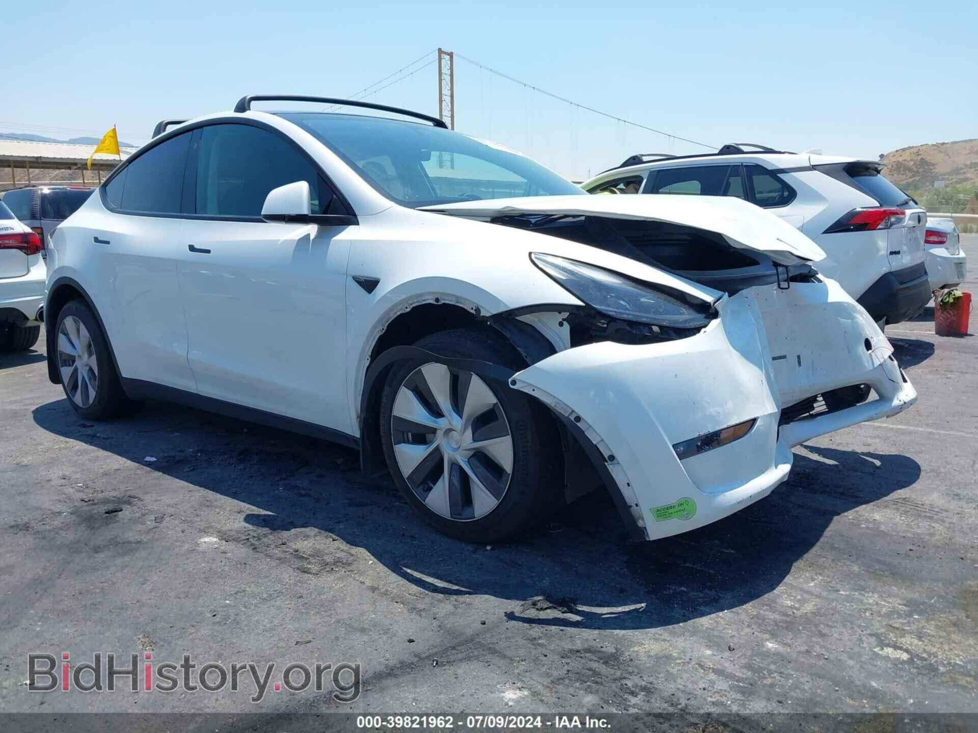 Фотография 7SAYGDEE4PF618575 - TESLA MODEL Y 2023
