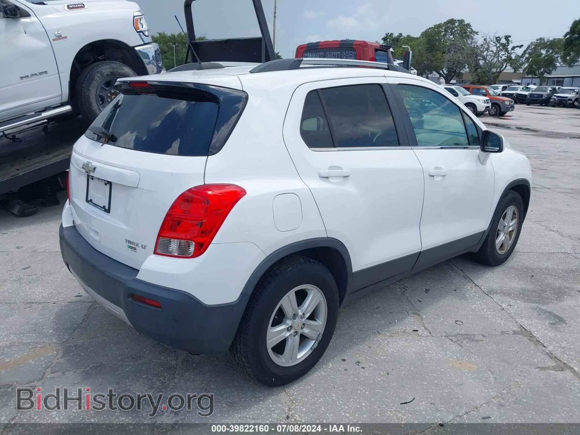 2016 CHEVROLET TRAX - VIN: 3GNCJLSB7GL168832 - Фото 4
