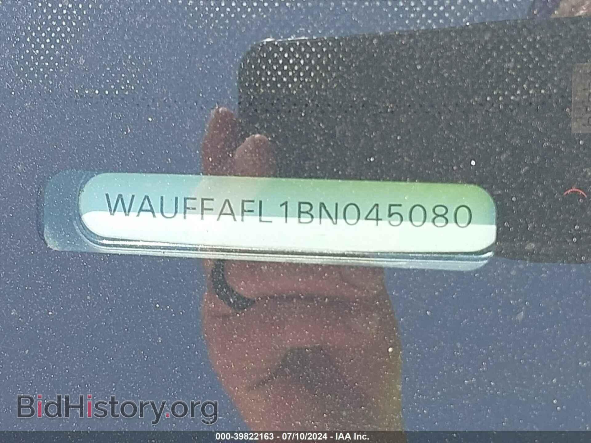2011 AUDI A4 - VIN: WAUFFAFL1BN045080 - Фото 9