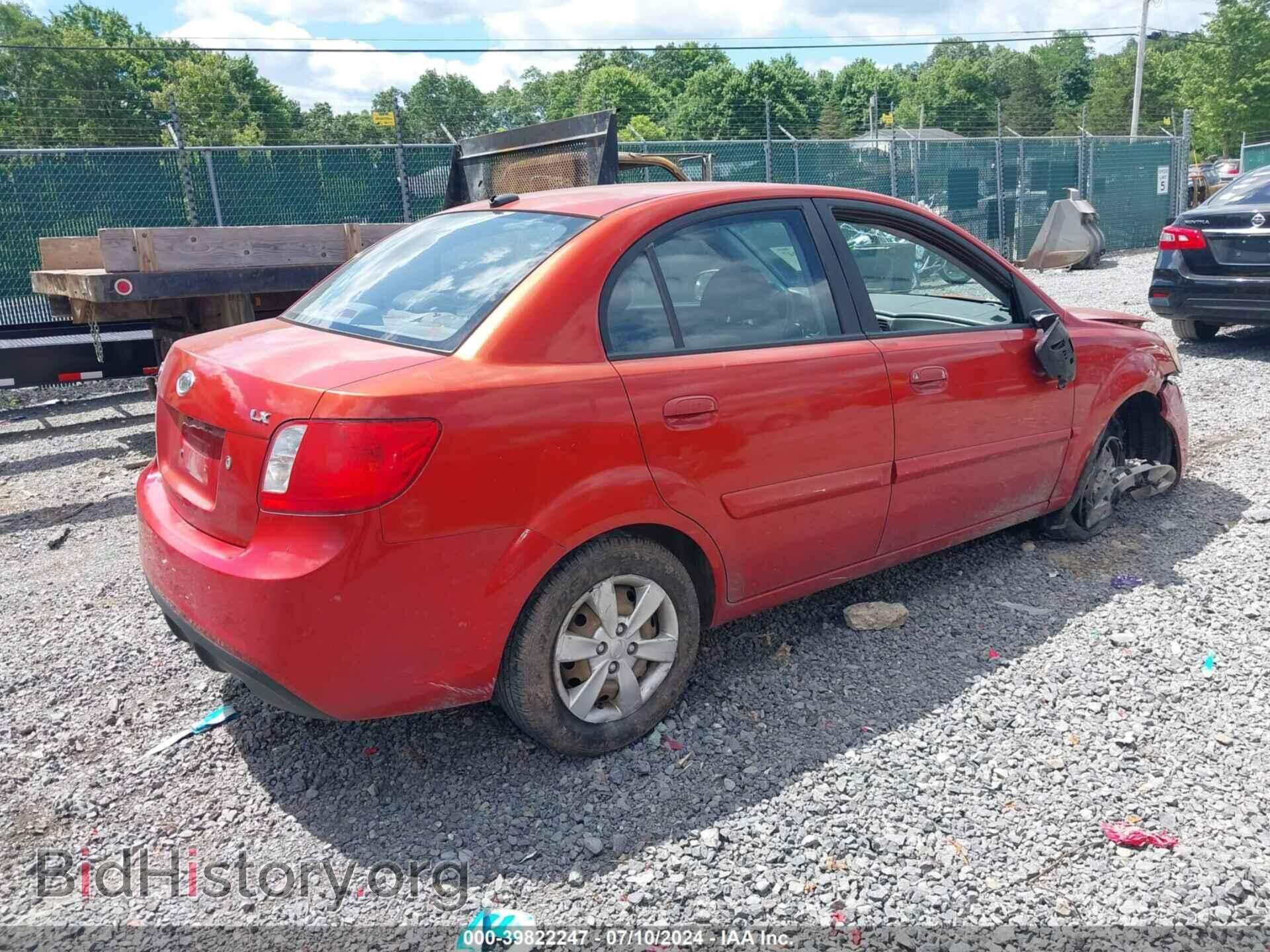 2010 KIA RIO - VIN: KNADH4A36A6615111 - Фото 4
