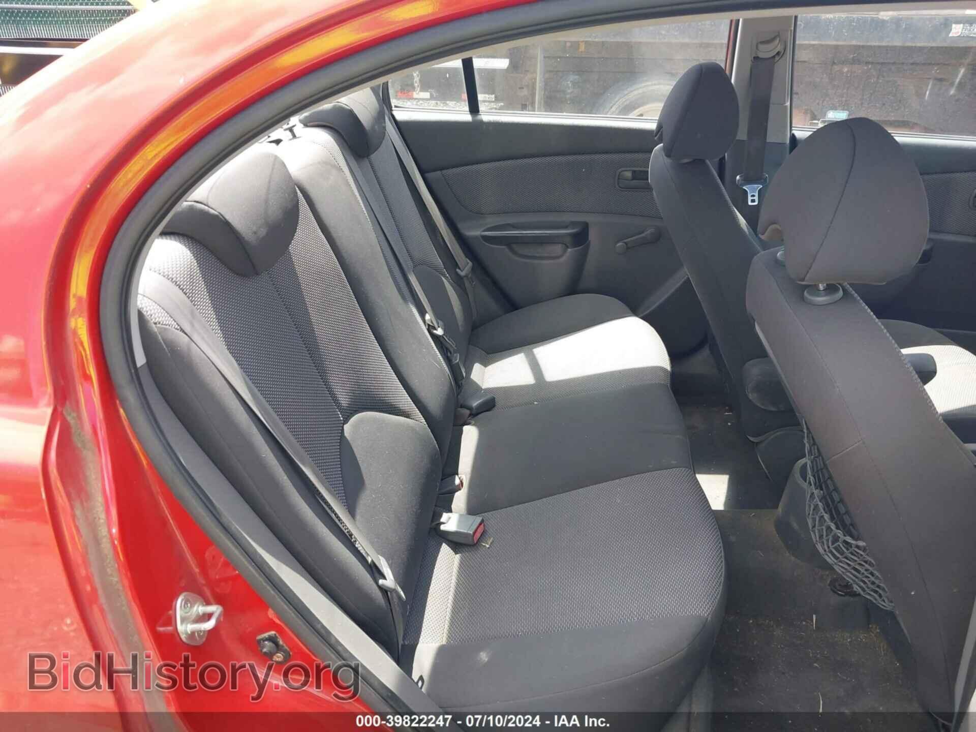 2010 KIA RIO - VIN: KNADH4A36A6615111 - Фото 8