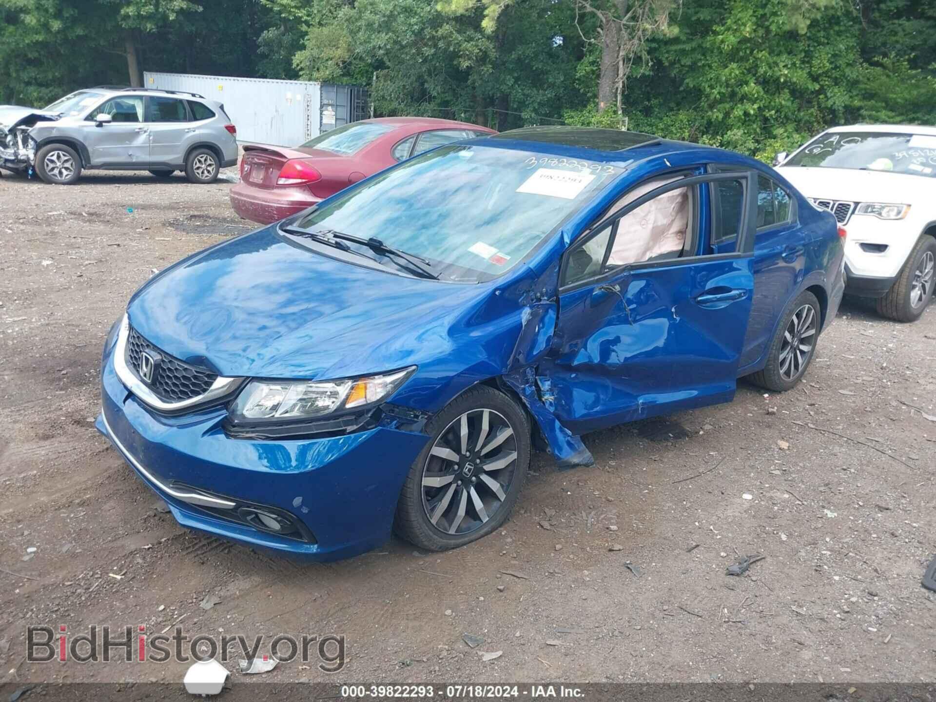 2014 HONDA CIVIC - VIN: 19XFB2F9XEE263150 - Фото 2