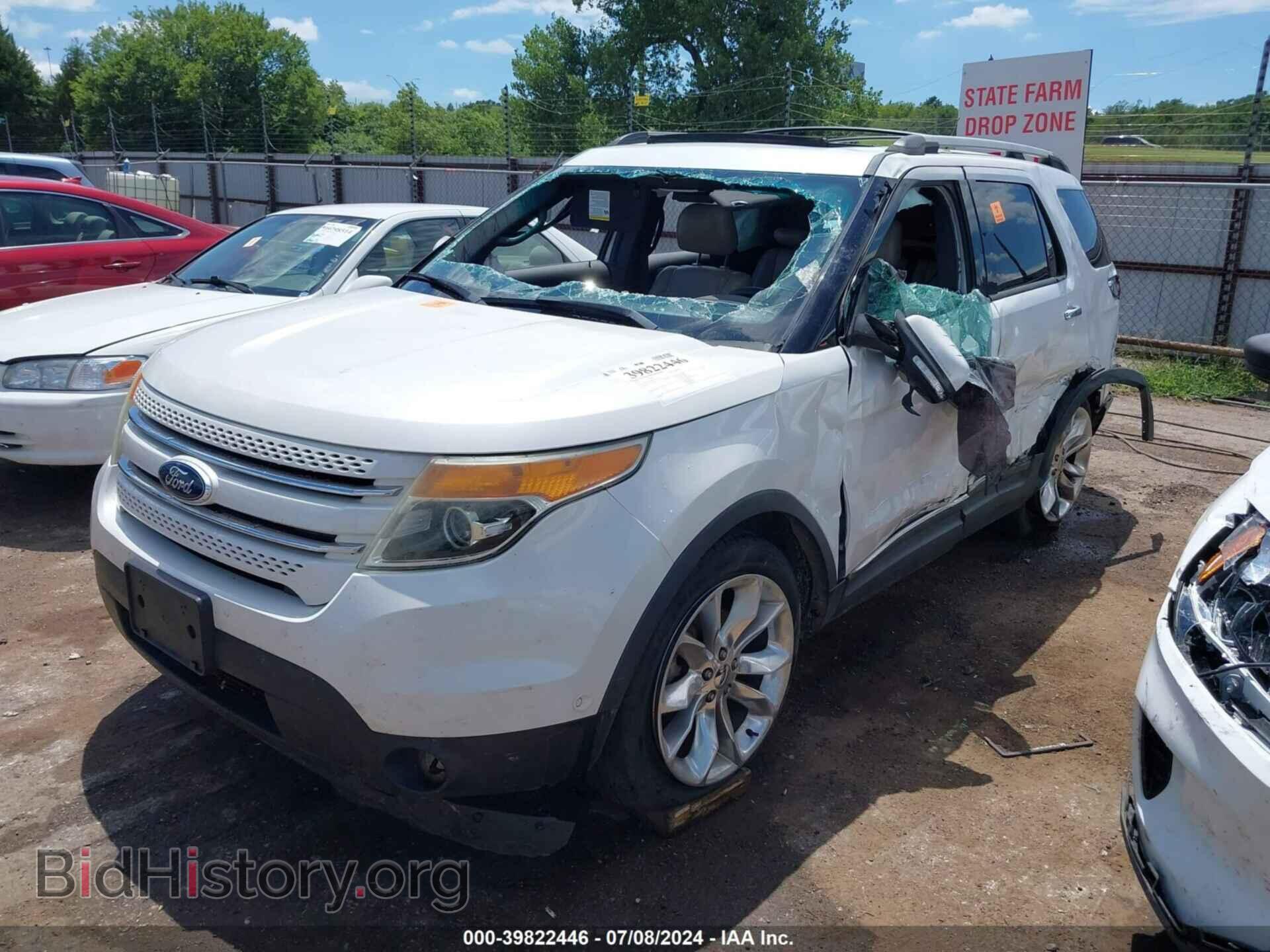 2011 FORD EXPLORER - VIN: 1FMHK7F86BGA72670 - Фото 2