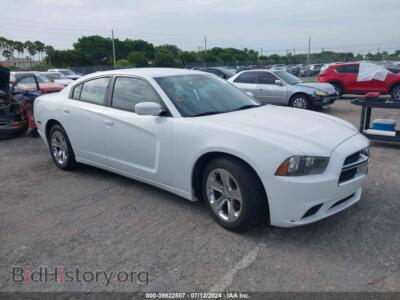 2012 Dodge CHARGER SXT, белый — VIN 2C3CDXHG9CH282266, IAAI