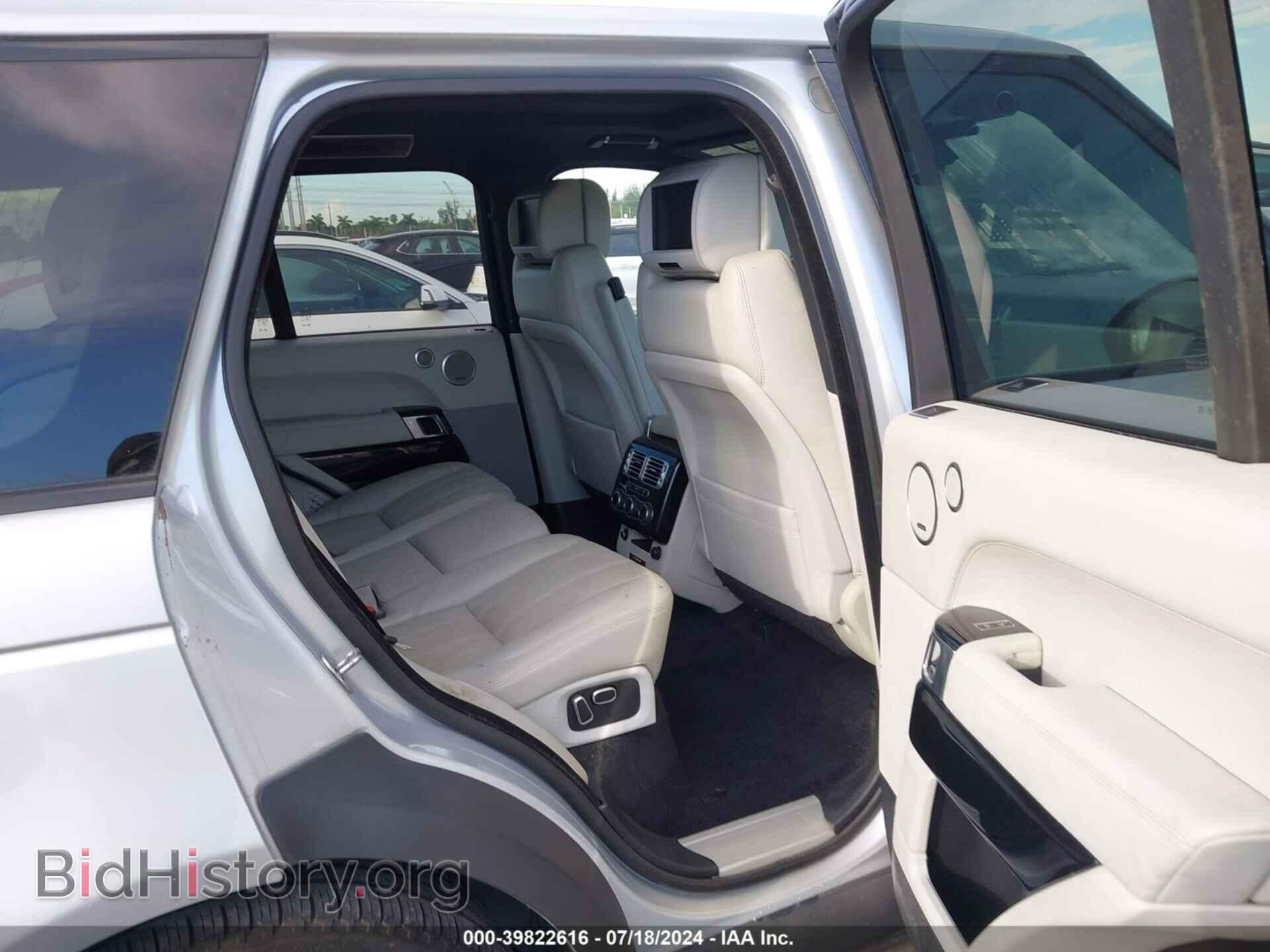 2013 LAND ROVER RANGE ROVER - VIN: SALGS2EF9DA102181 - Фото 8