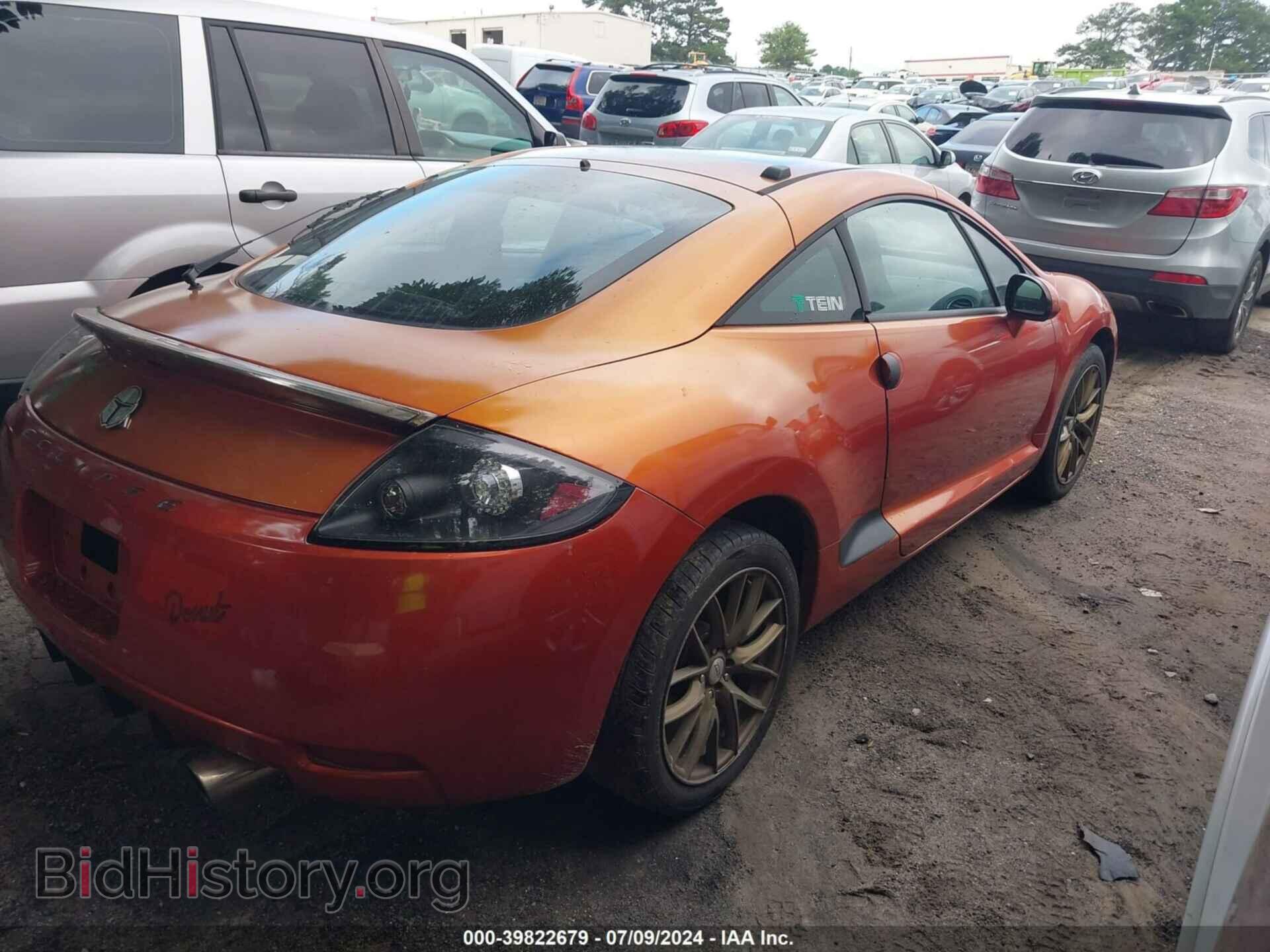 2008 MITSUBISHI ECLIPSE - VIN: 4A3AK24F28E007567 - Фото 4