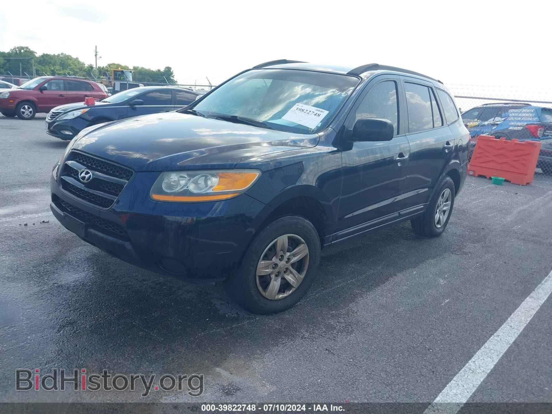 2009 HYUNDAI SANTA FE - VIN: 5NMSG13D79H282434 - Фото 2