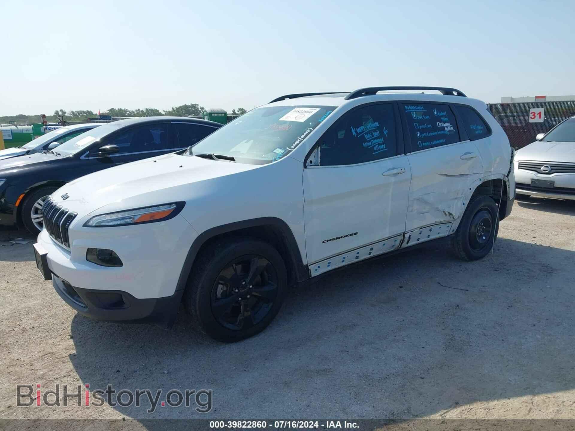 2017 JEEP CHEROKEE - VIN: 1C4PJLDB0HW653381 - Фото 2