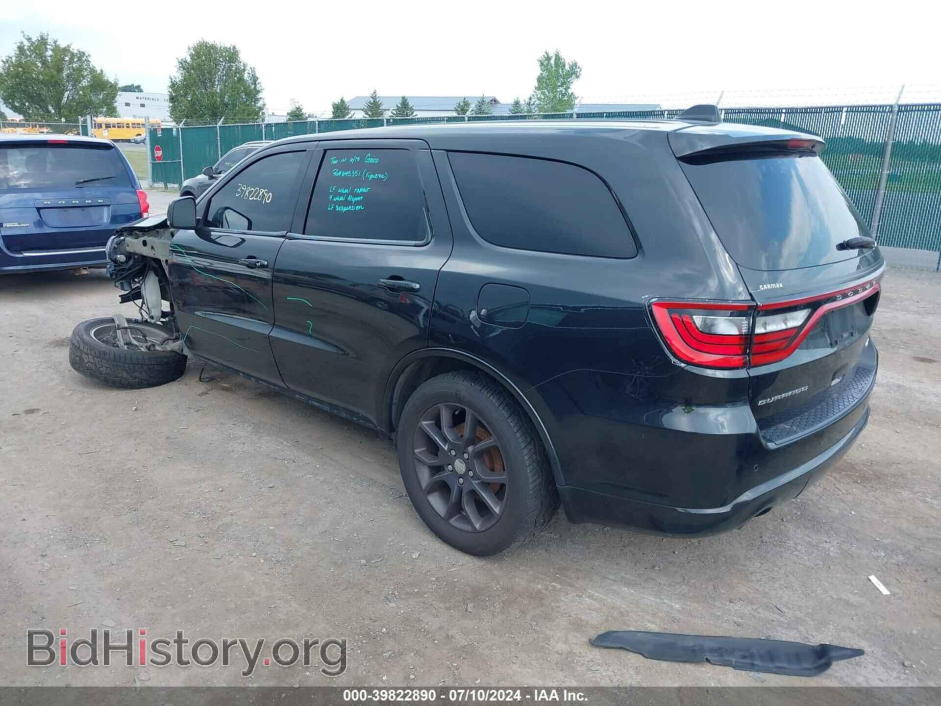 2016 DODGE DURANGO - VIN: 1C4SDHCT4GC387095 - Photo 3