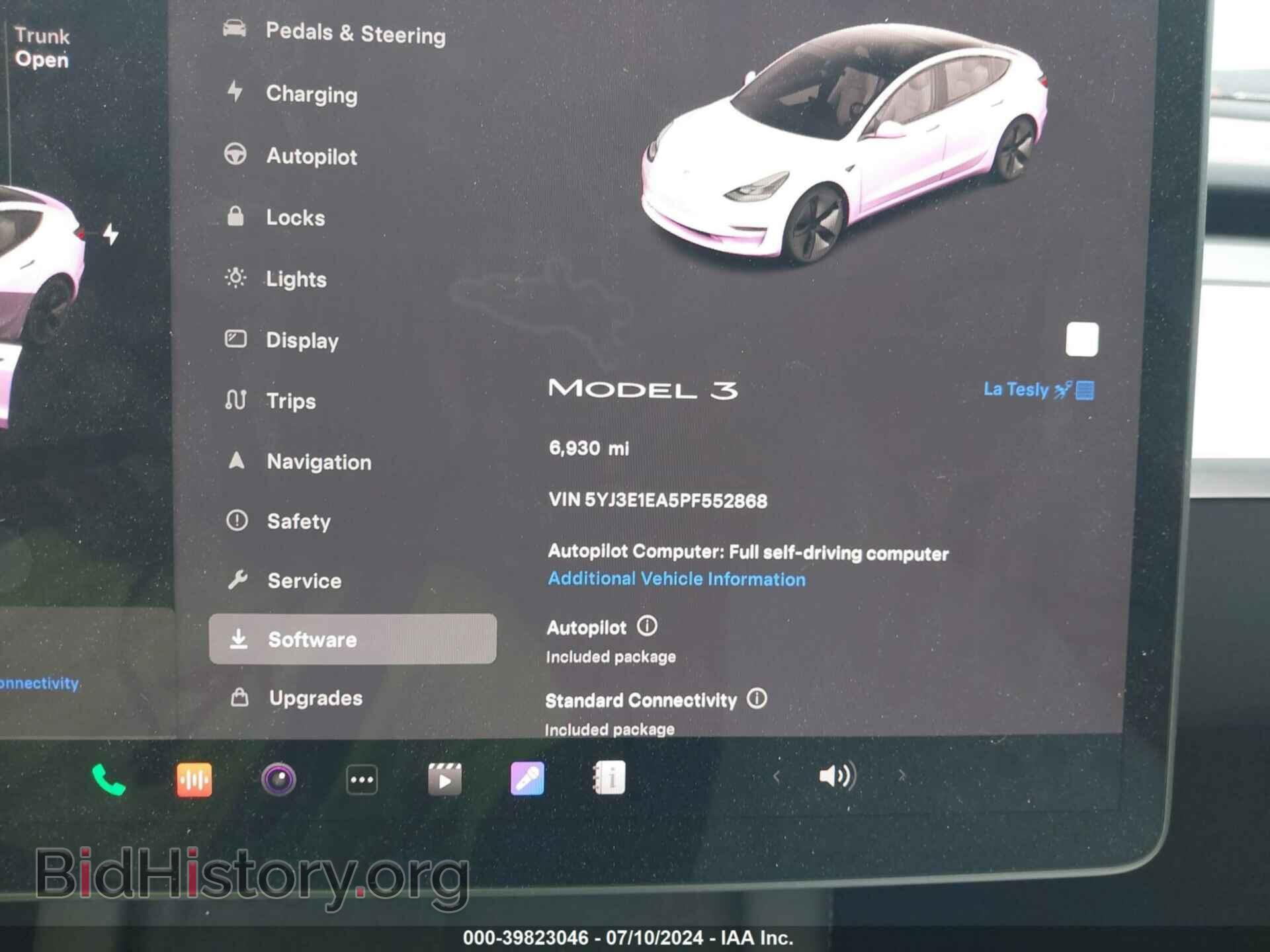 2023 TESLA MODEL 3 - VIN: 5YJ3E1EA5PF552868 - Фото 7