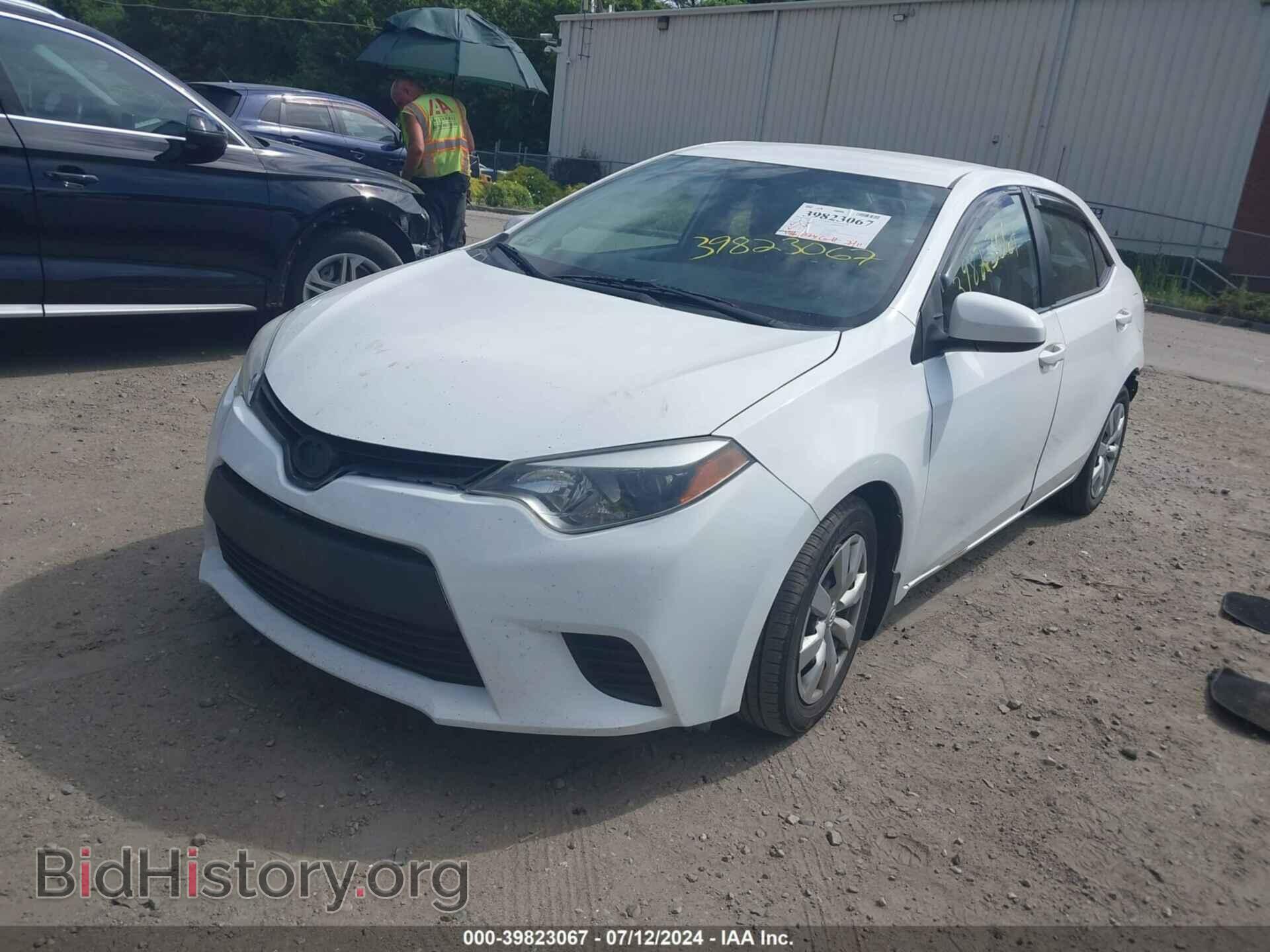 2014 TOYOTA COROLLA - VIN: 2T1BURHE9EC172171 - Фото 2