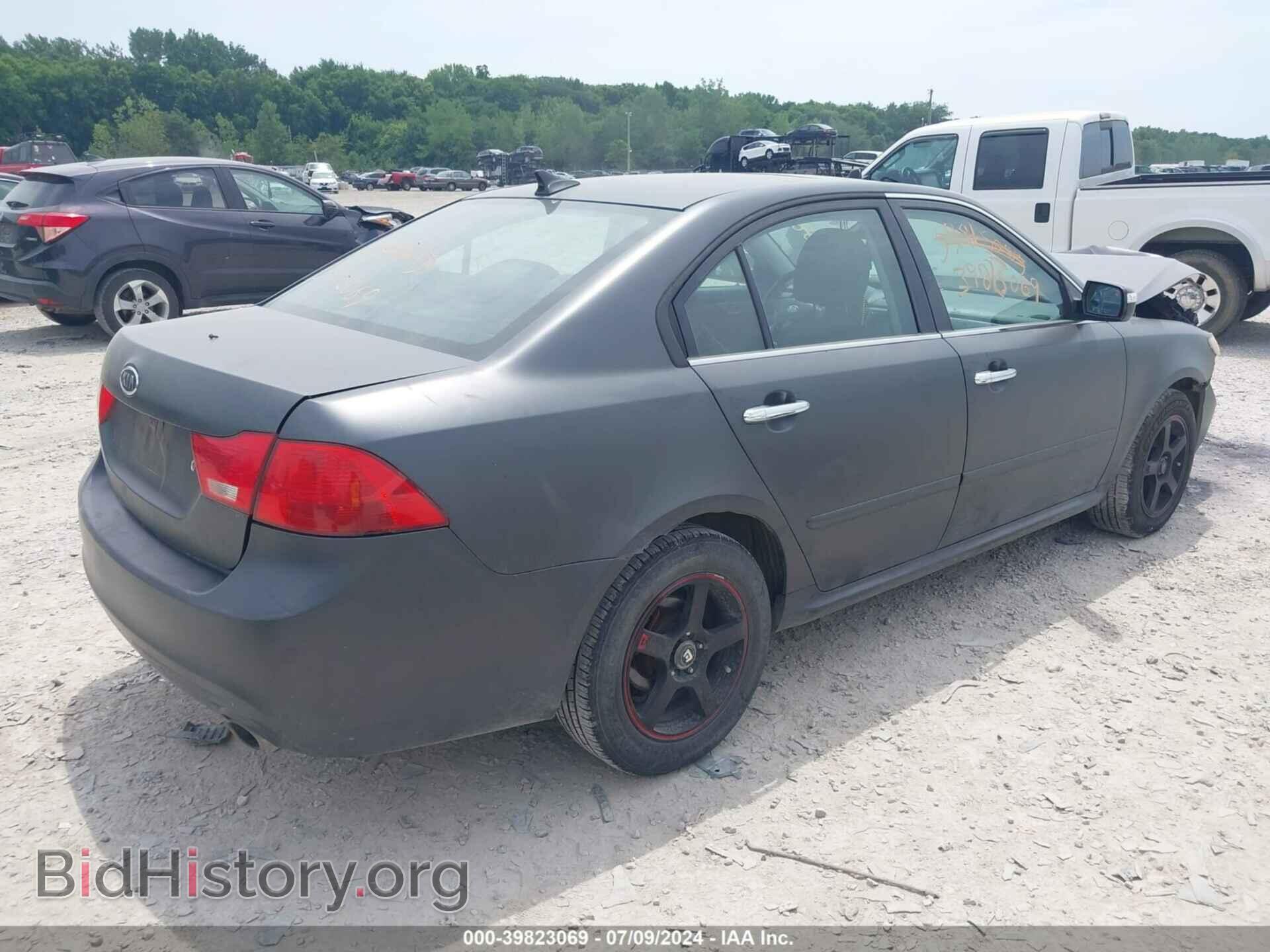 2009 KIA OPTIMA - VIN: KNAGE224295351954 - Фото 4