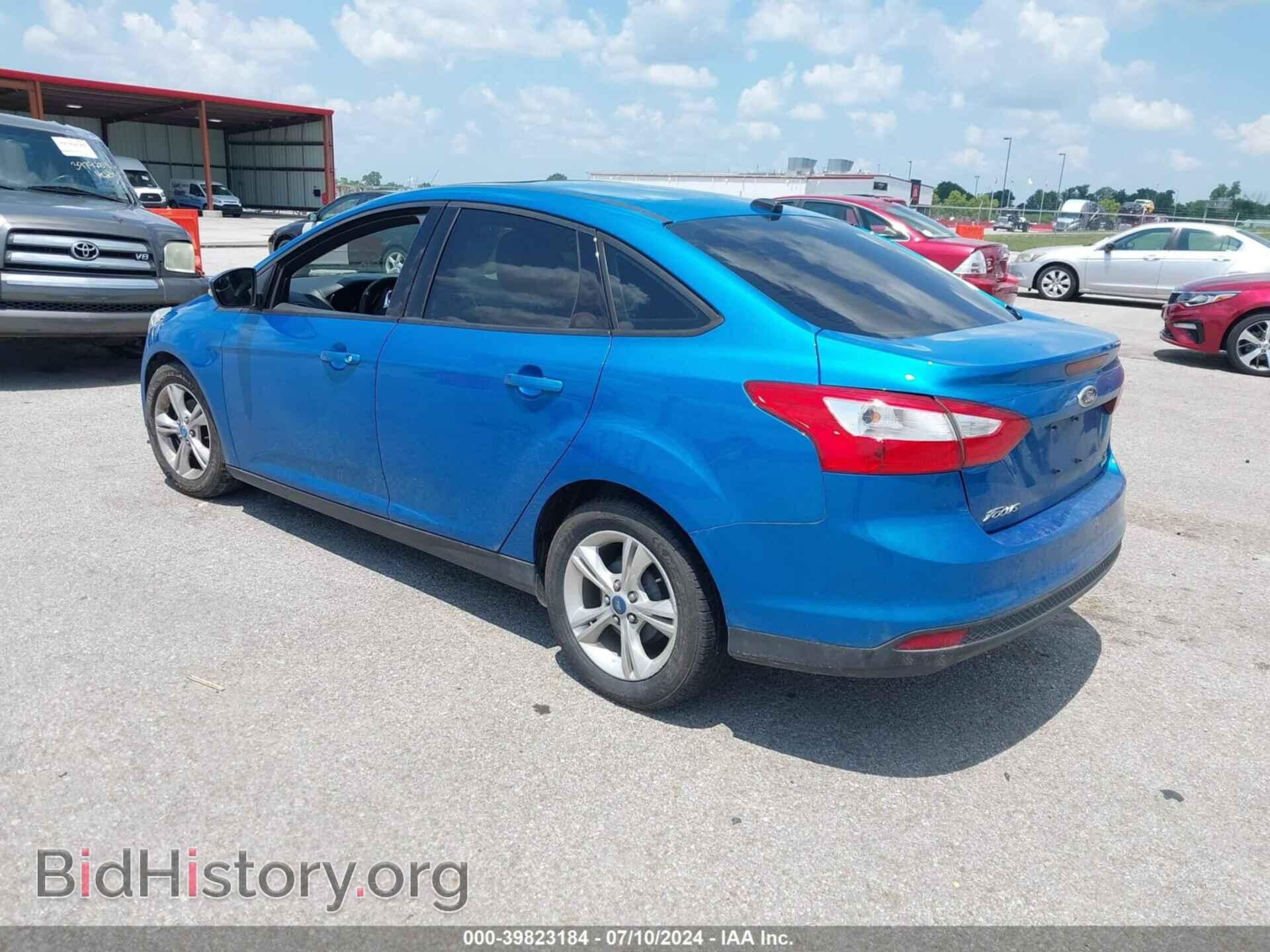 2013 FORD FOCUS - VIN: 1FADP3F28DL233321 - Фото 3