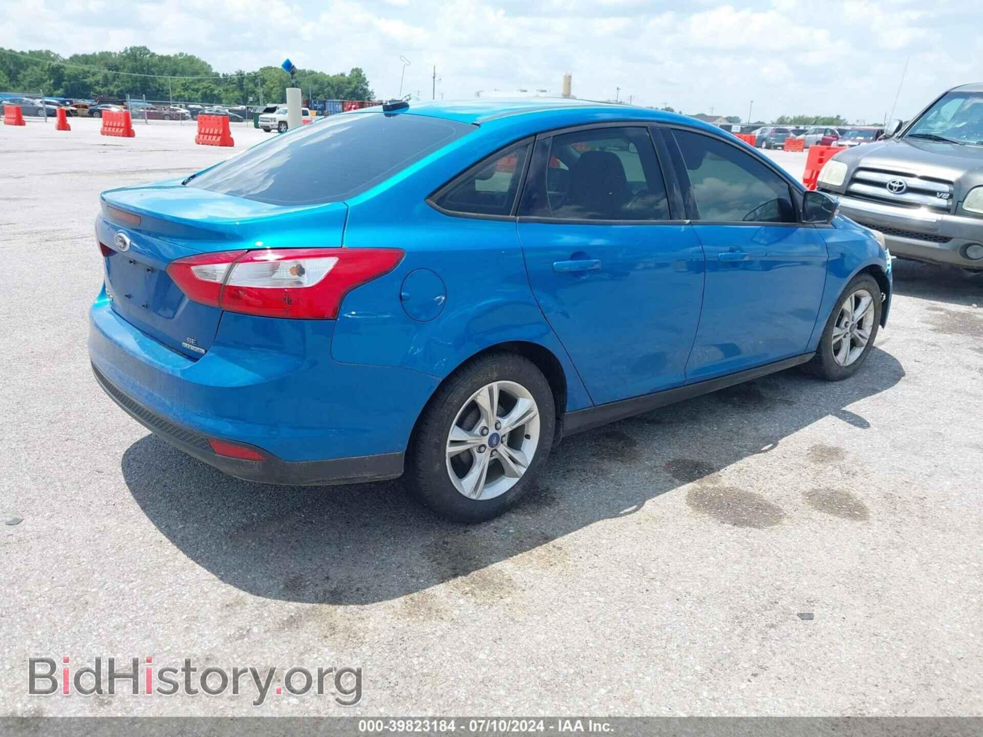 2013 FORD FOCUS - VIN: 1FADP3F28DL233321 - Фото 4