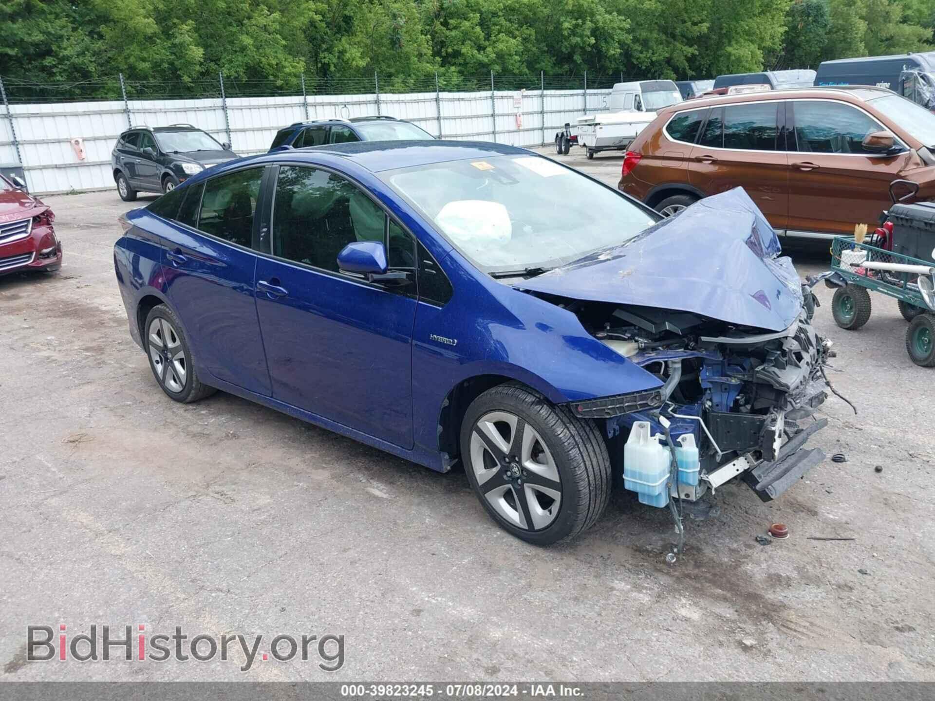 Photo JTDKARFU1H3532839 - TOYOTA PRIUS 2017