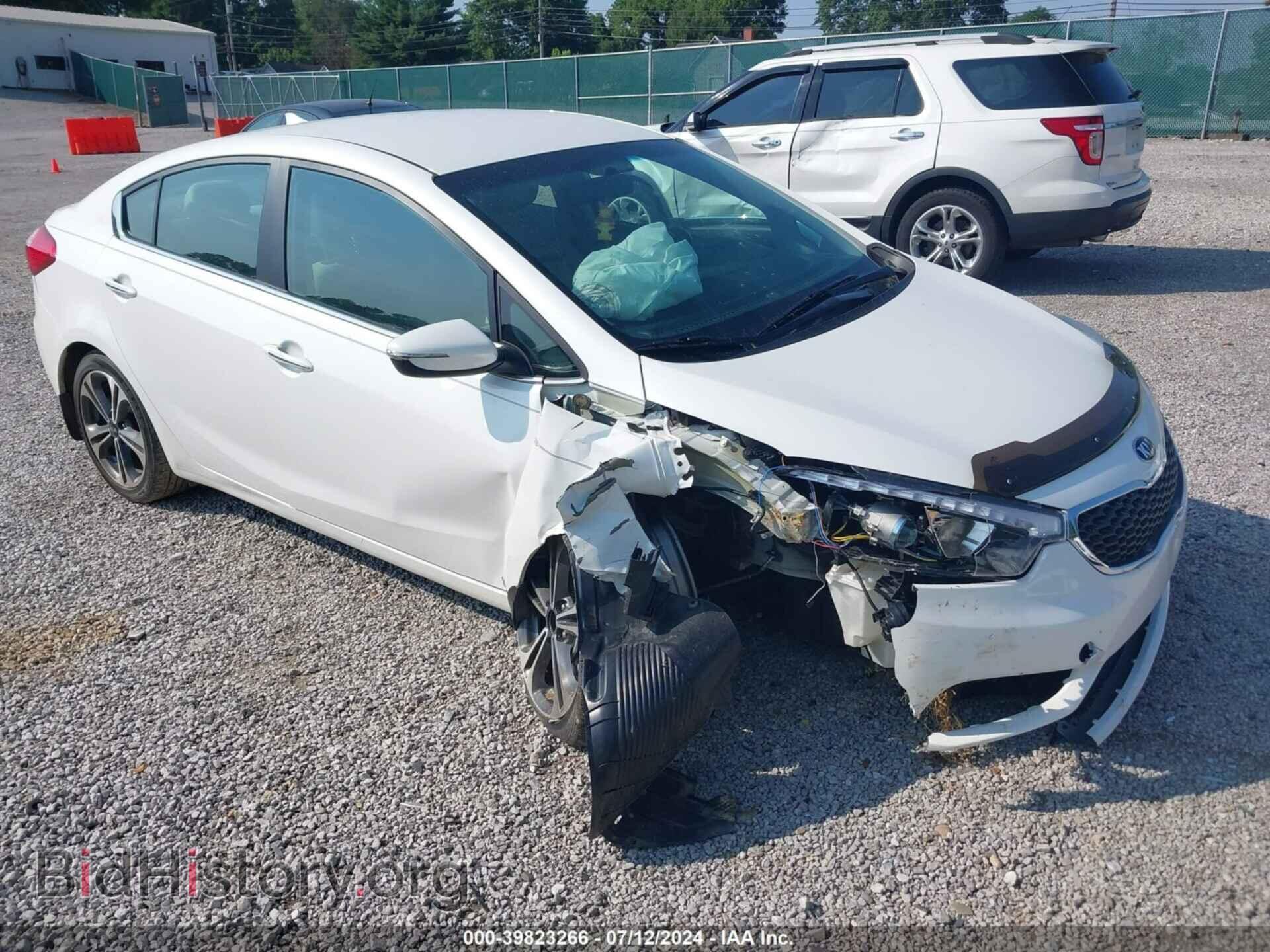 Photo KNAFX4A84E5113944 - KIA FORTE 2014