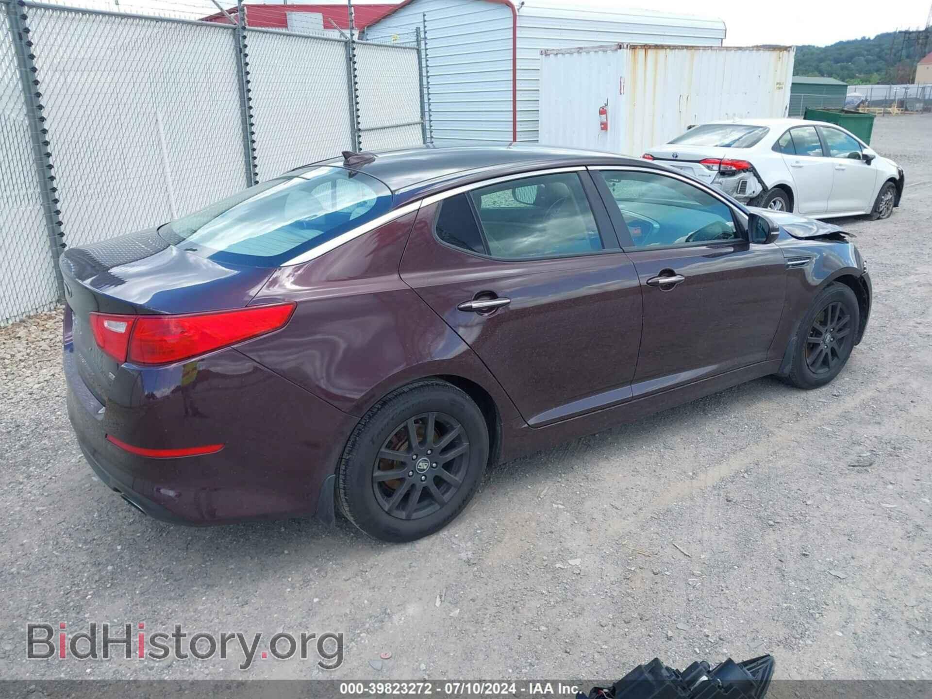 2015 KIA OPTIMA - VIN: 5XXGM4A76FG355848 - Фото 4