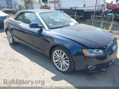 2010 Audi A5 2.0T Premium, blue — VIN WAULFAFH8AN018973, IAAI