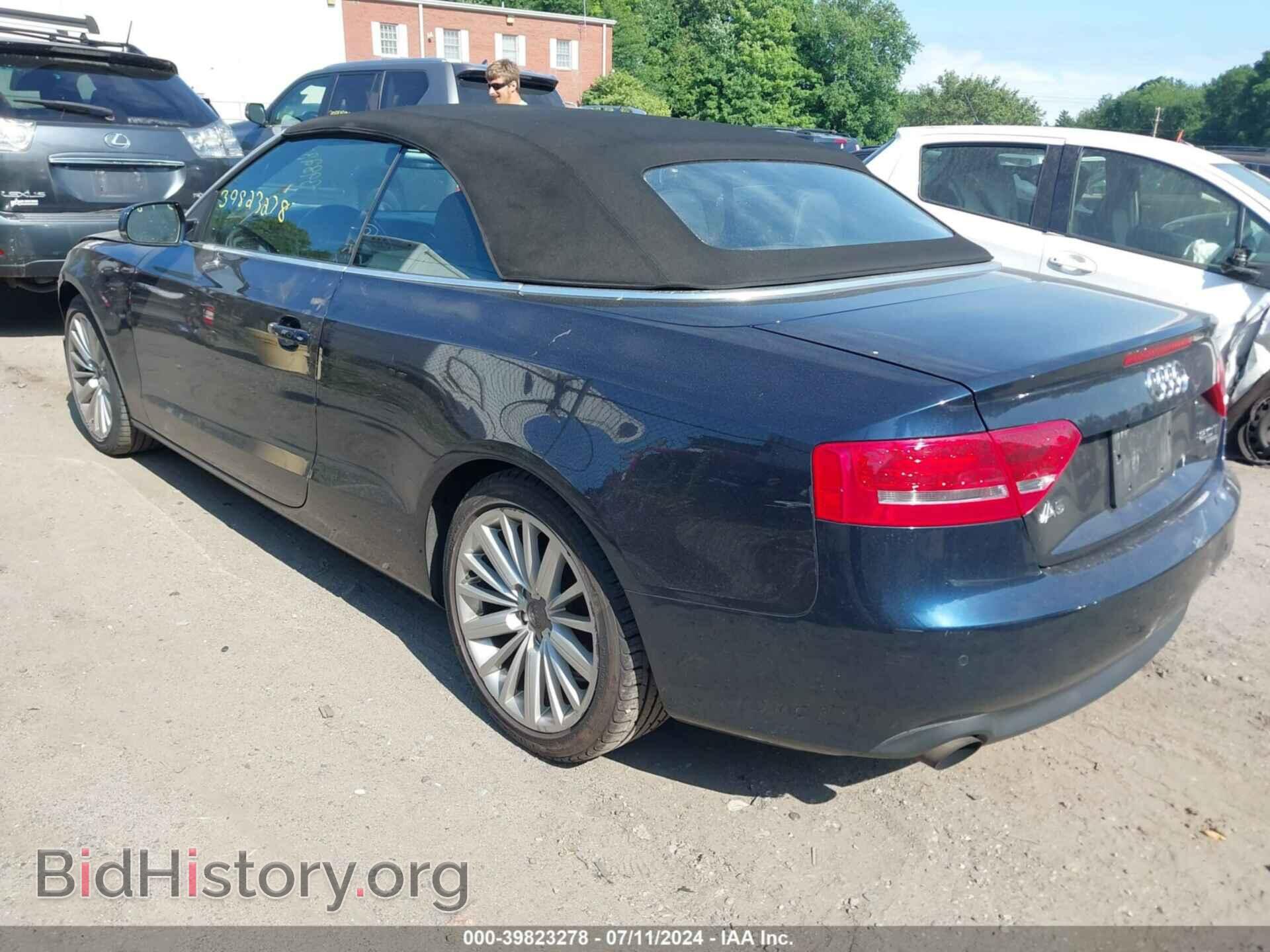 2010 AUDI A5 - VIN: WAULFAFH8AN018973 - Фото 3