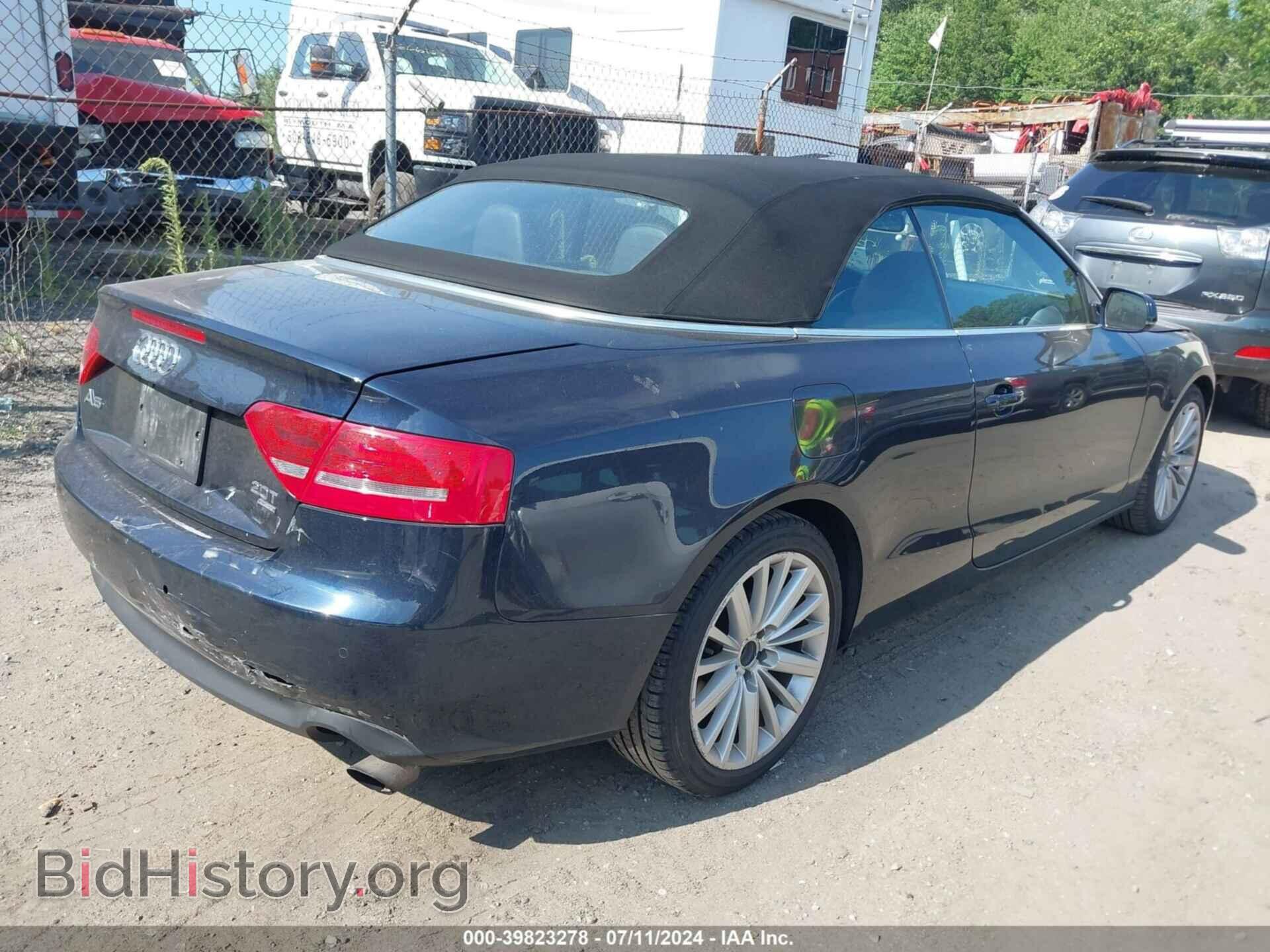 2010 AUDI A5 - VIN: WAULFAFH8AN018973 - Фото 4