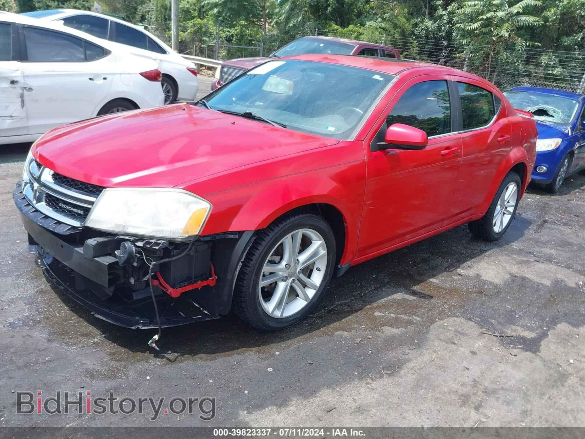 2011 DODGE AVENGER - VIN: 1B3BD1FG0BN524084 - Фото 2
