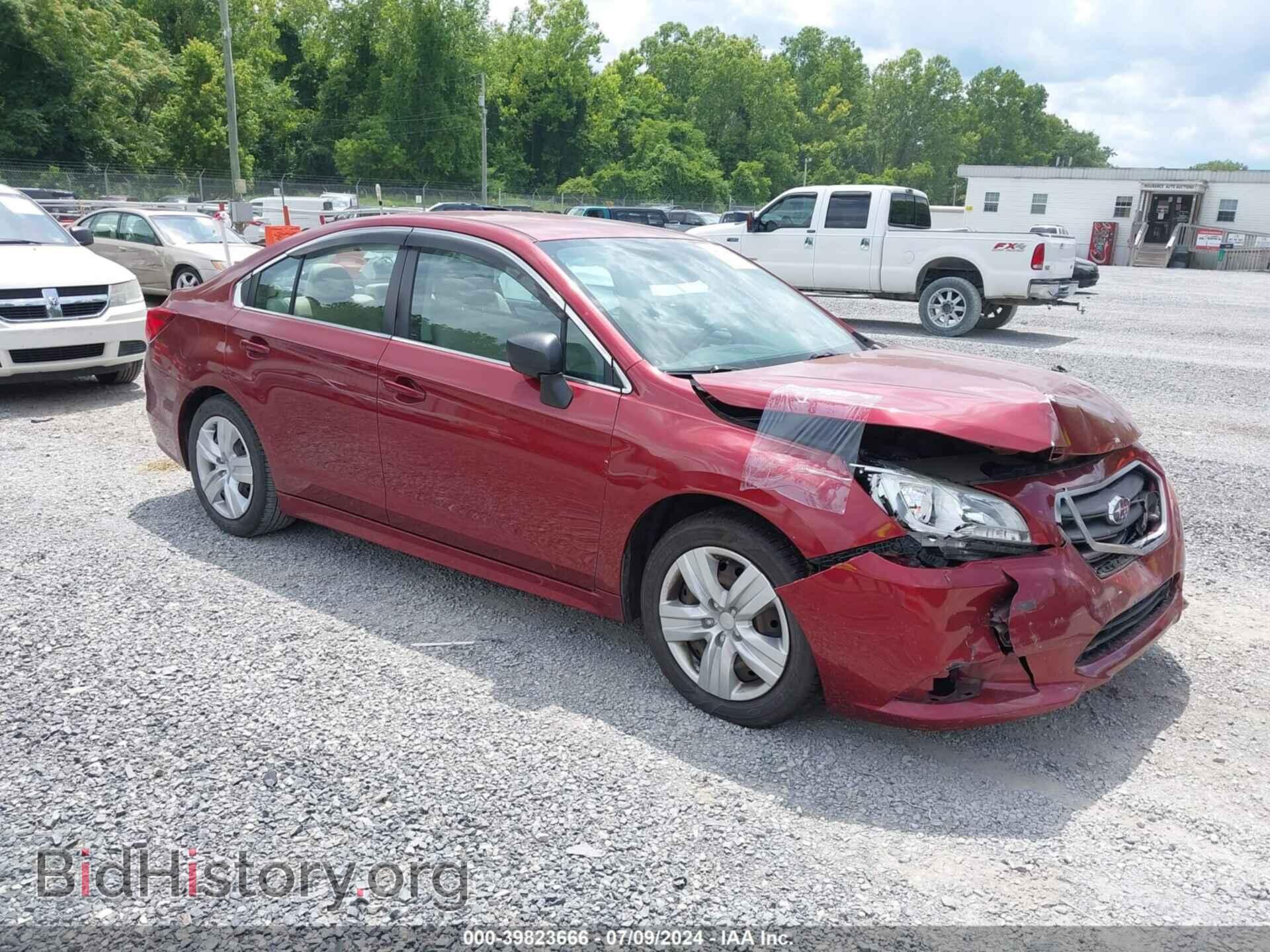 Photo 4S3BNAA68H3010479 - SUBARU LEGACY 2017