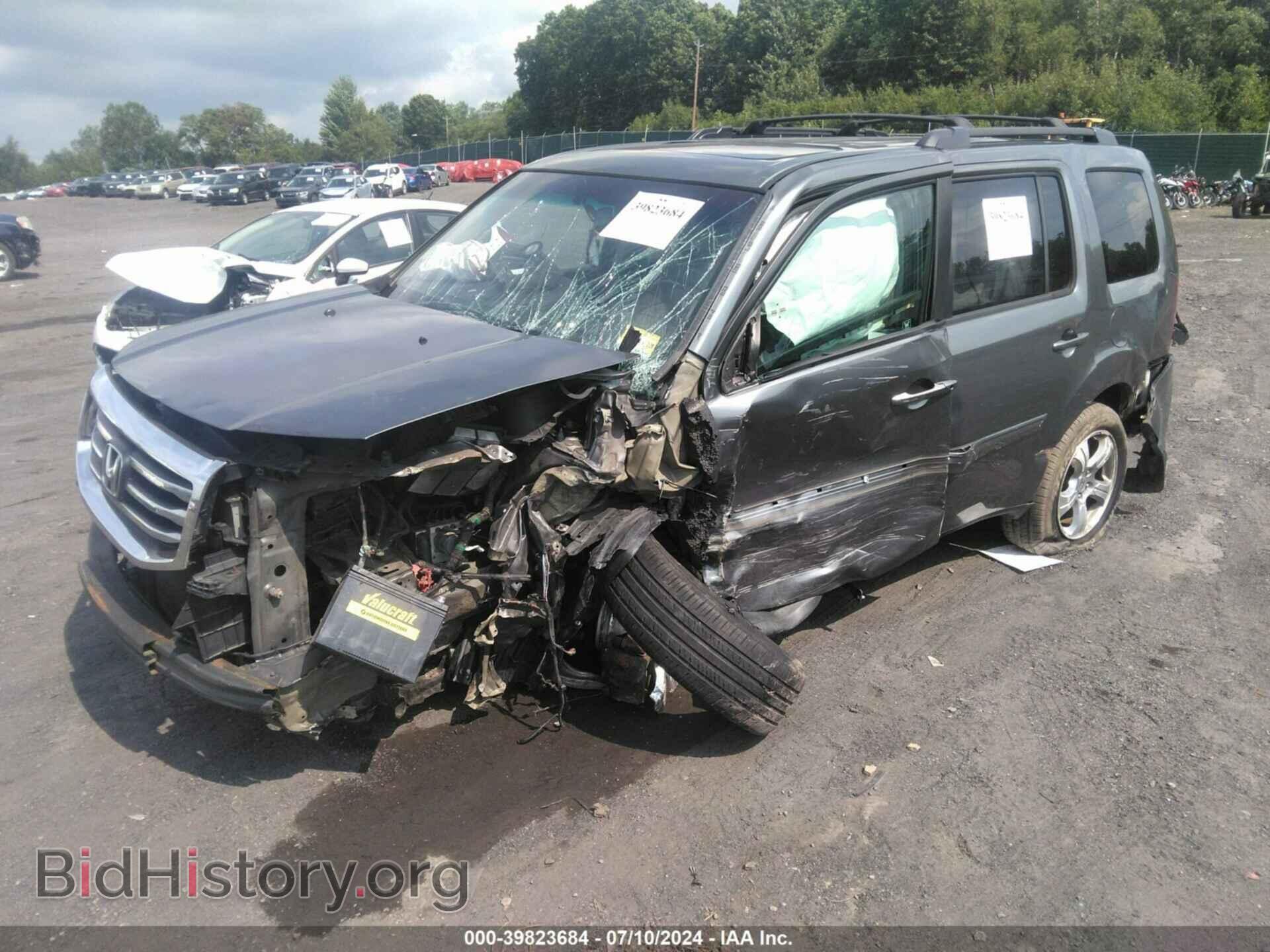 2012 HONDA PILOT - VIN: 5FNYF4H58CB045377 - Фото 2
